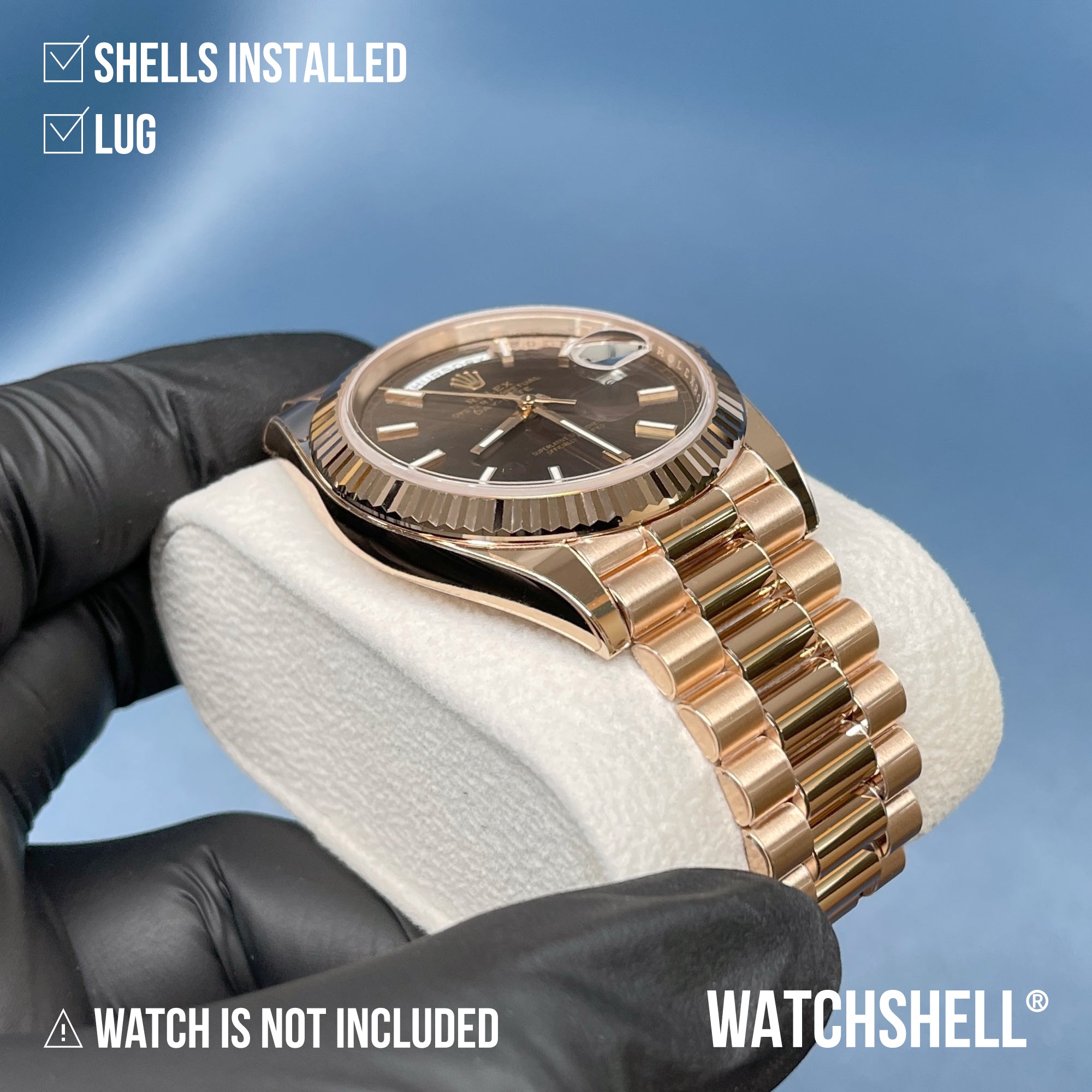 WATCHSHELL ROLEX DAY-DATE 228235 40MM PRESIDENT PROTECTIVE FILM