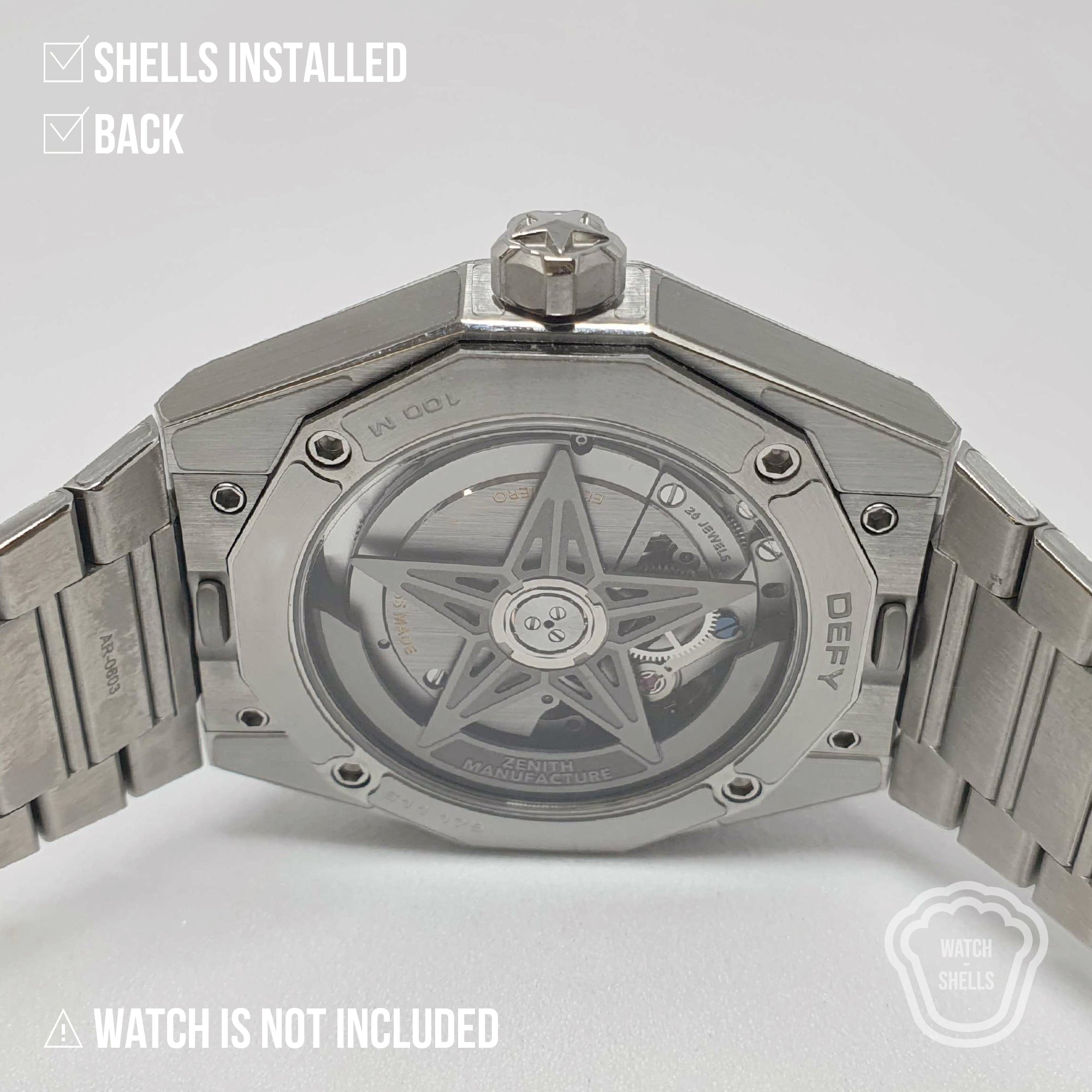 WATCHSHELL ZENITH DEFY 03.9300.3620/21.I001 41MM PROTECTIVE FILM