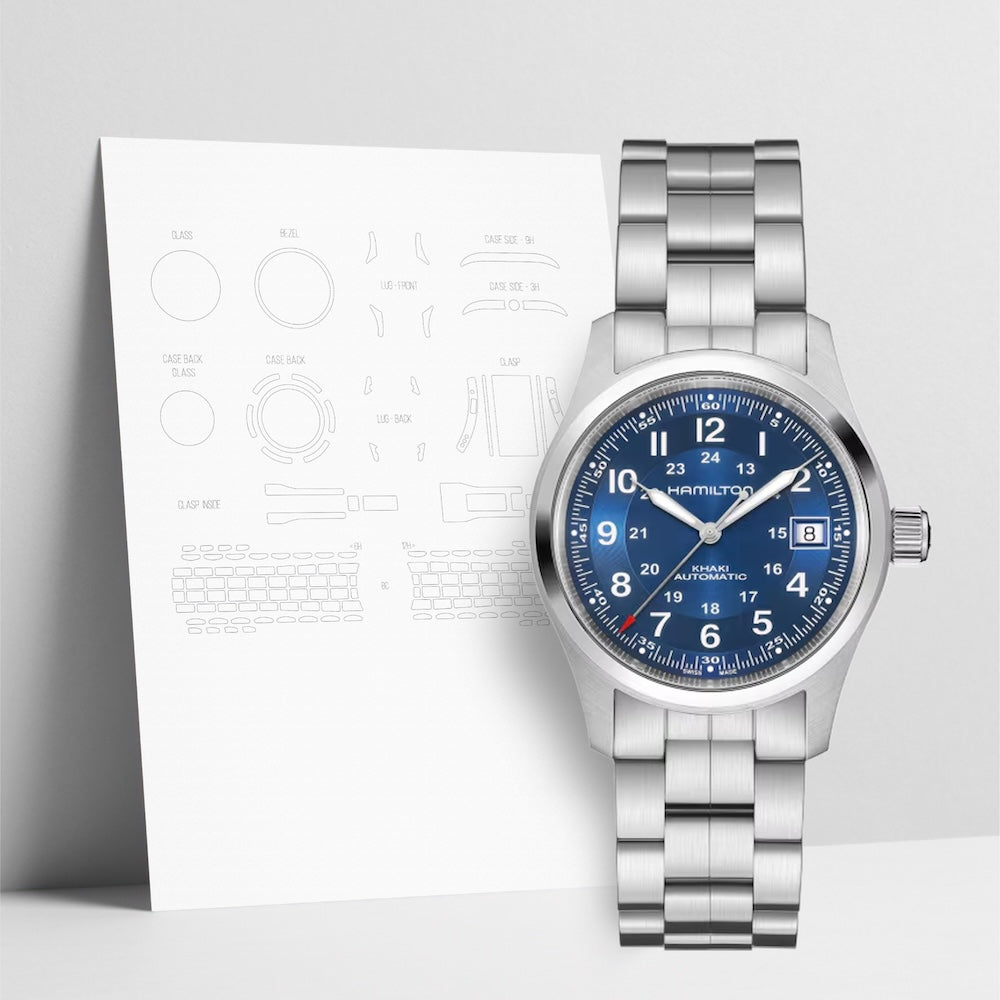 WATCHSHELL HAMILTON KHAKI FIELD H70455140 38MM PROTECTIVE FILM