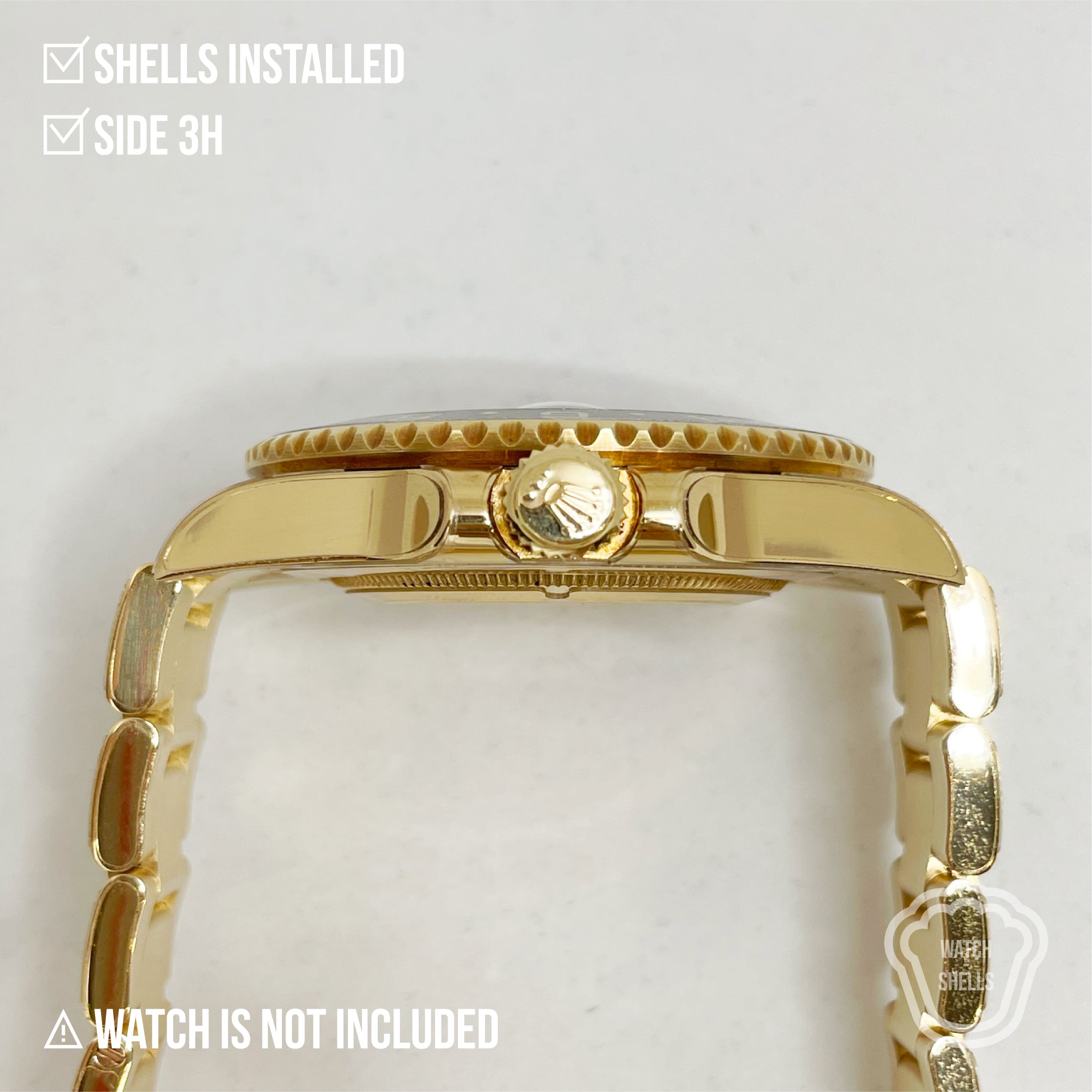 WATCHSHELL ROLEX GMT-MASTER II 116718LN 40MM OYSTER PROTECTIVE FILM