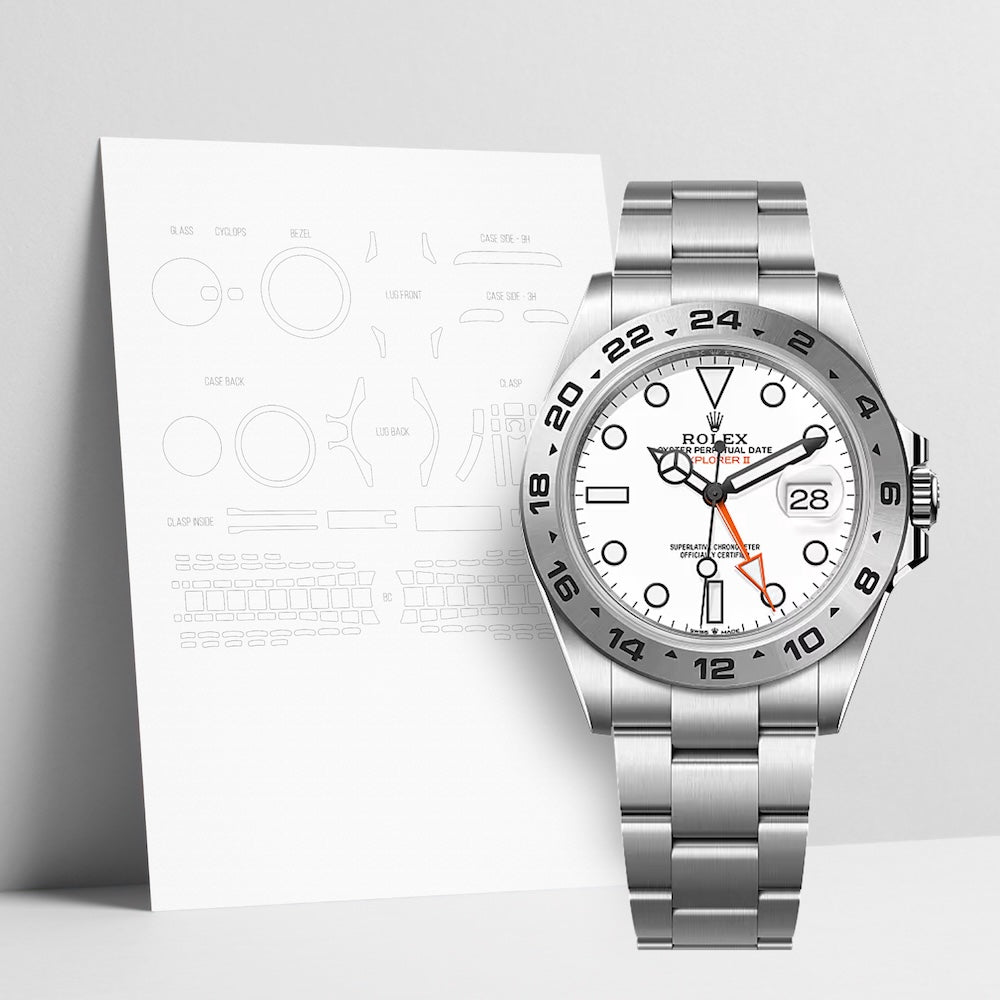 WATCHSHELL ROLEX EXPLORER II 226570 42MM OYSTER PROTECTIVE FILM