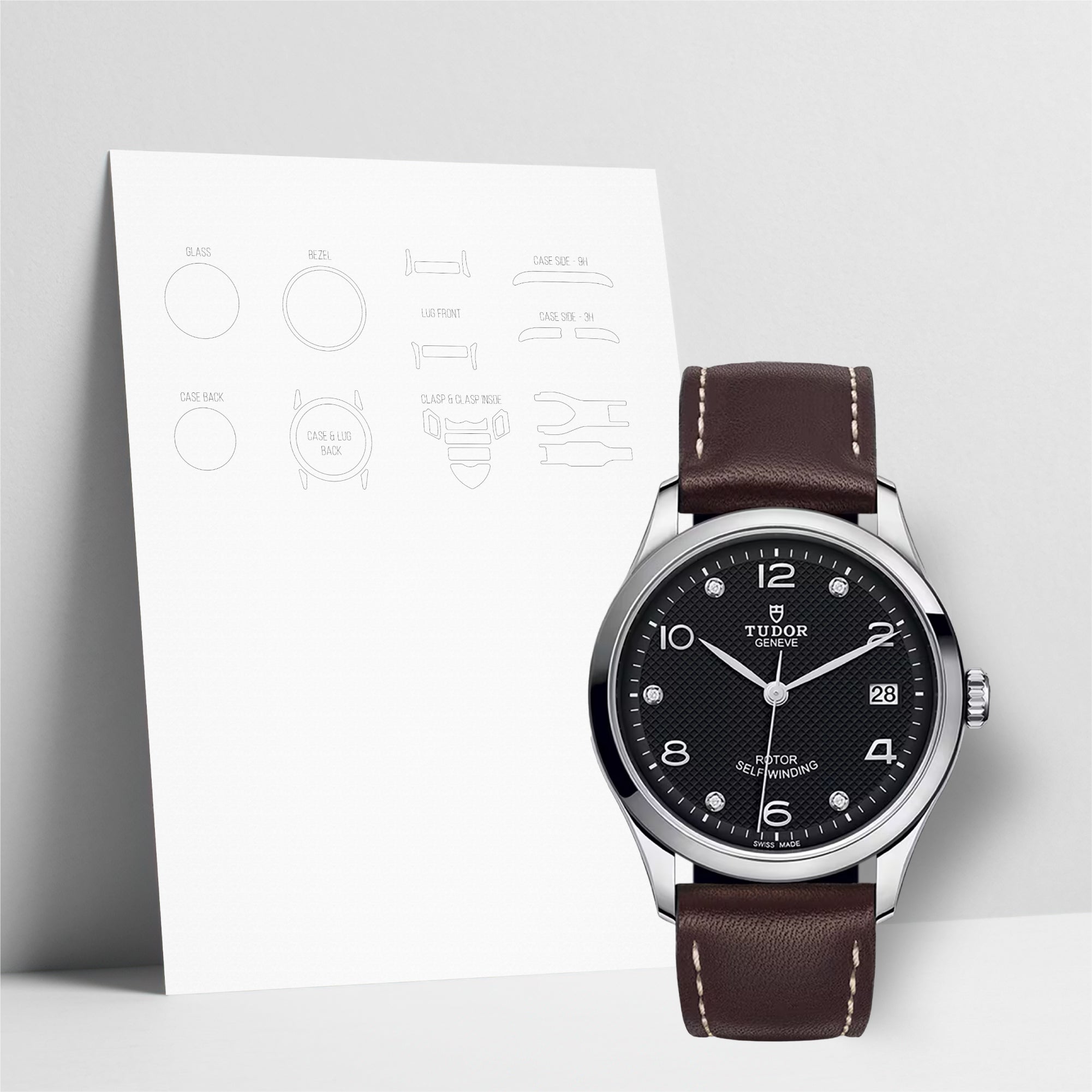 WATCHSHELL TUDOR 1926 M91450 36MM PROTECTIVE FILM