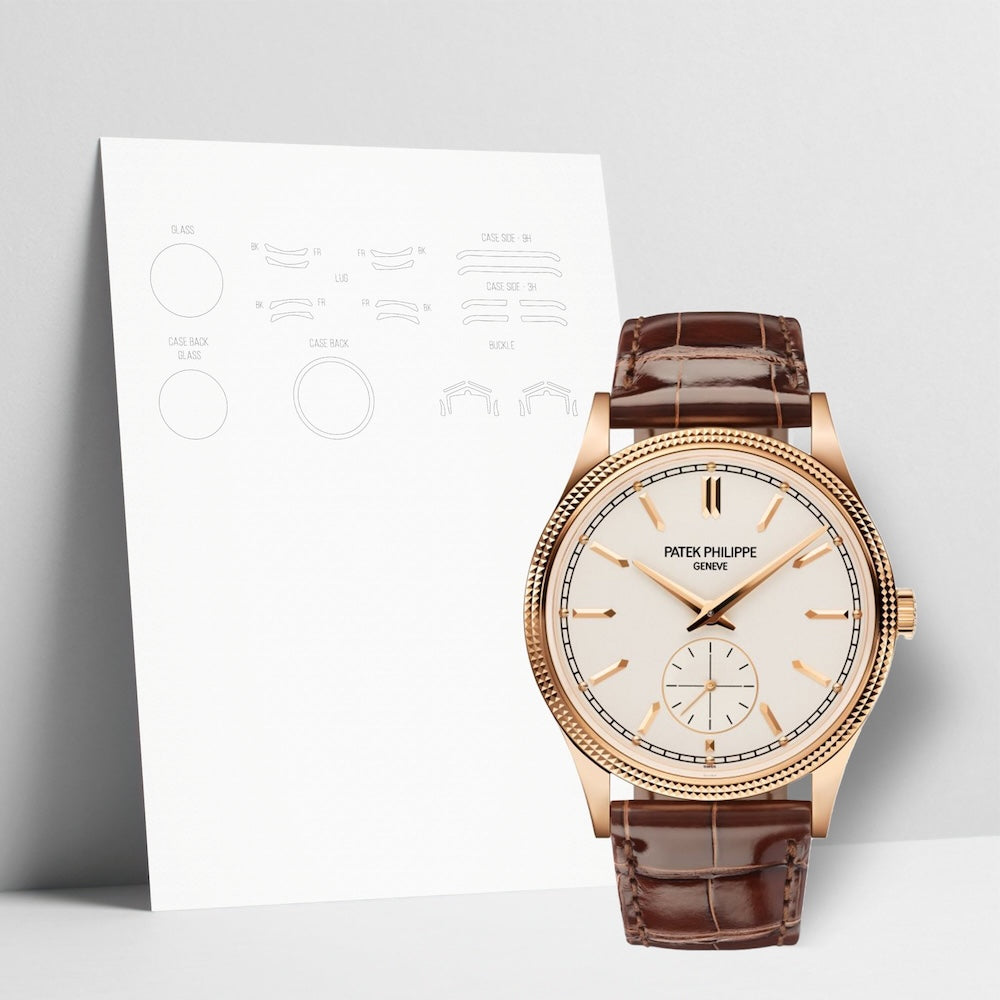 WATCHSHELL PATEK PHILIPPE CALATRAVA 6119R 39MM PROTECTIVE FILM