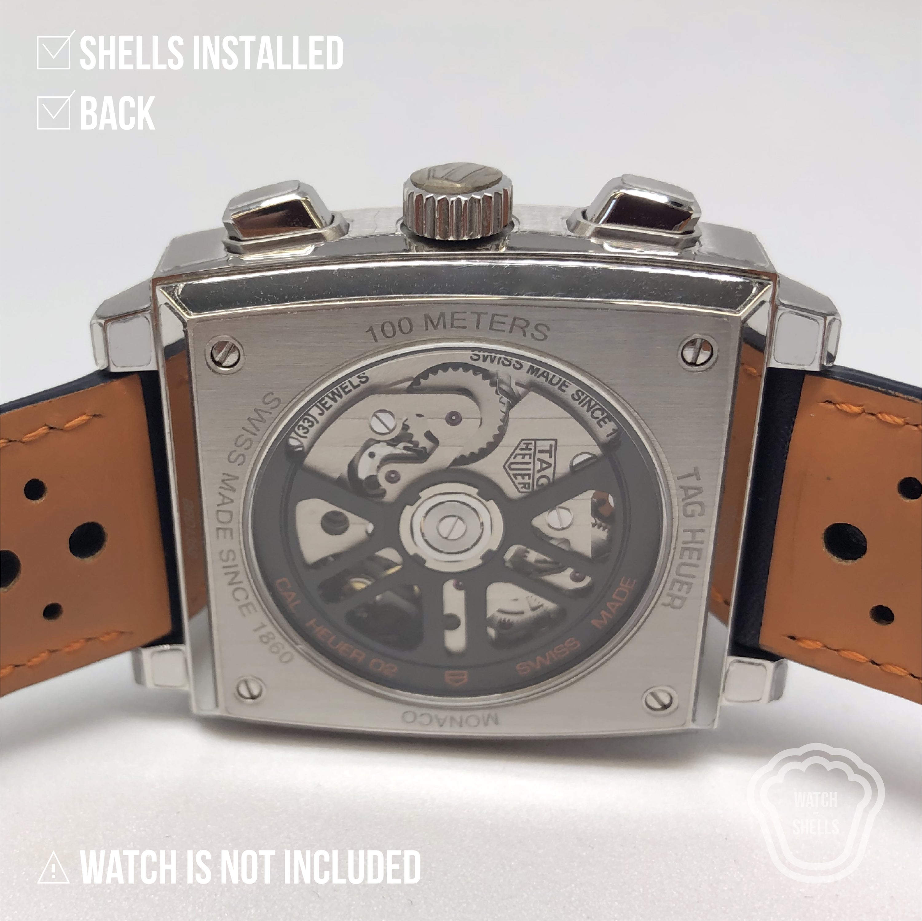 WATCHSHELL TAG HEUER MONACO CBL2115.FC6494 39MM PROTECTIVE FILM
