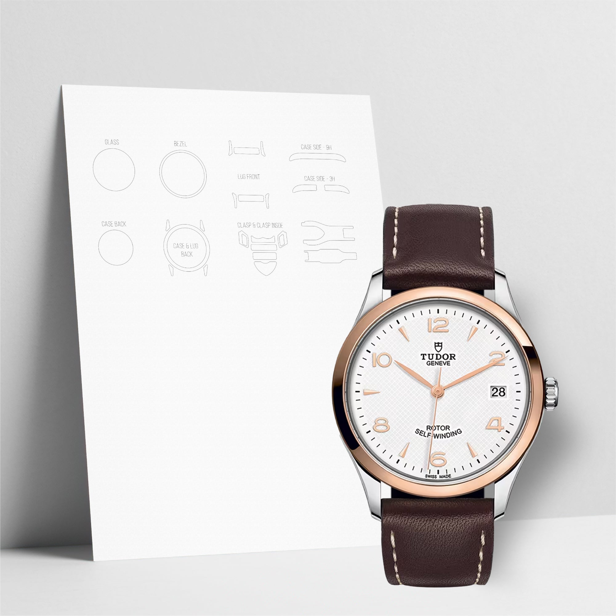 WATCHSHELL TUDOR 1926 M914510 36MM PROTECTIVE FILM