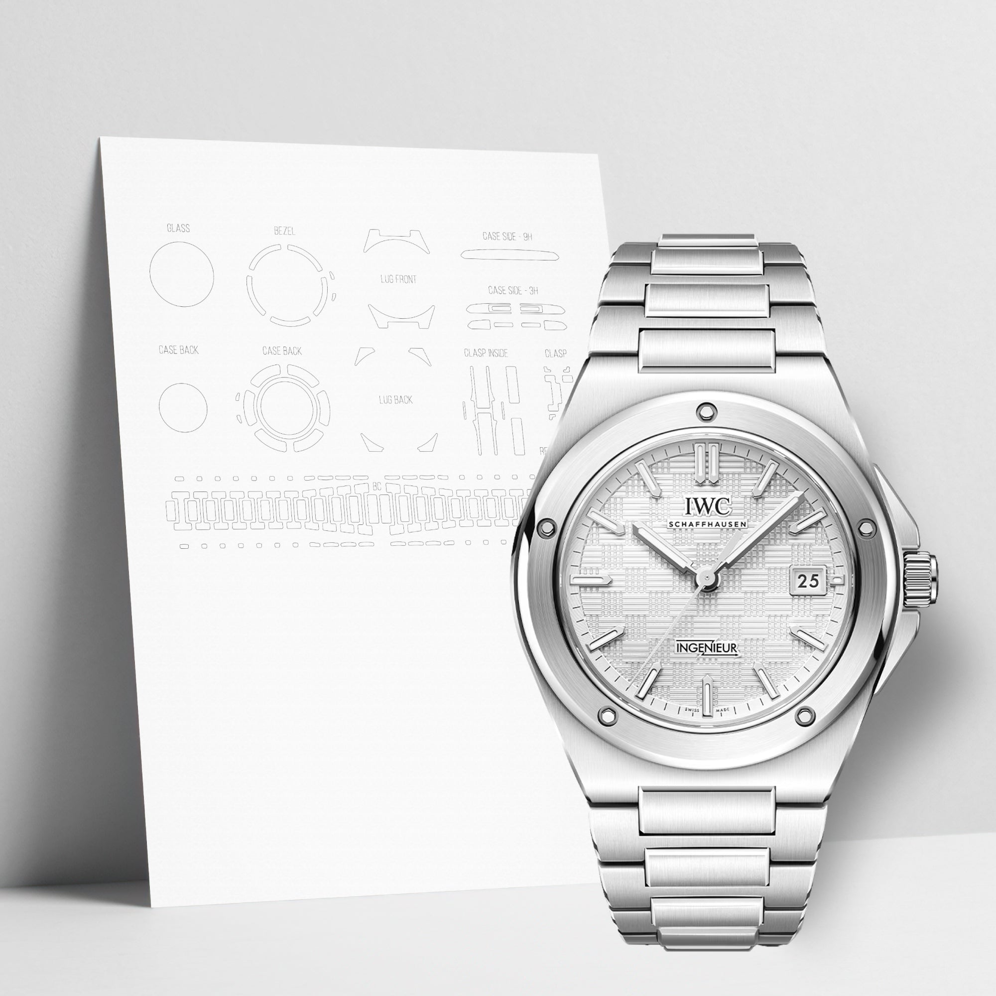 WATCHSHELL IWC INGENIEUR IW328902 40MM PROTECTIVE FILM