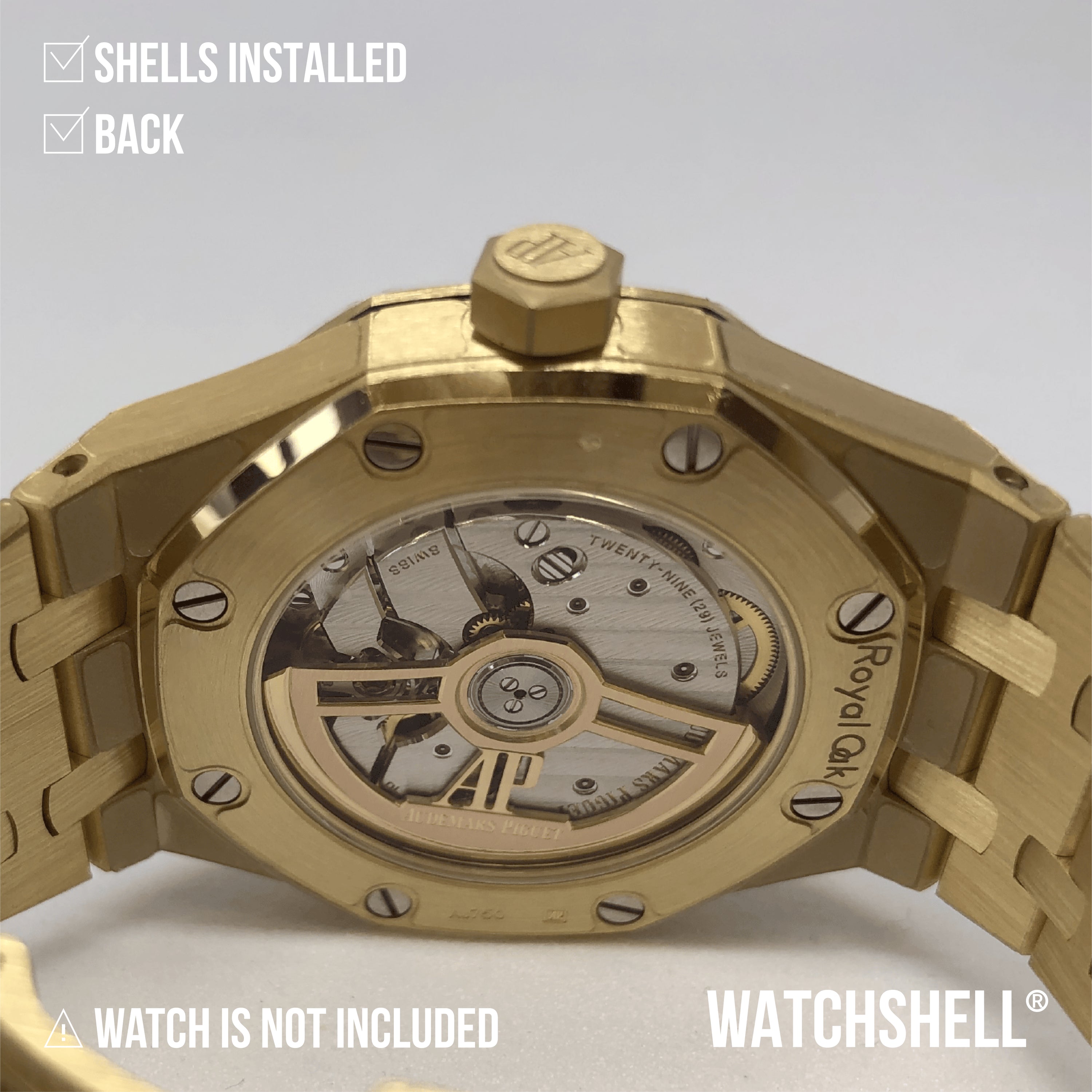 WATCHSHELL AUDEMARS PIGUET ROYAL OAK 15550BA.OO.1356BA.01 37MM PROTECTIVE FILM