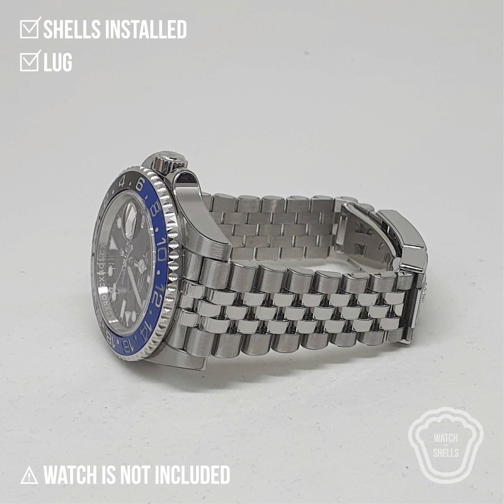 WATCHSHELL ROLEX GMT-MASTER II 126710BLNR 40MM JUBILEE PROTECTIVE FILM