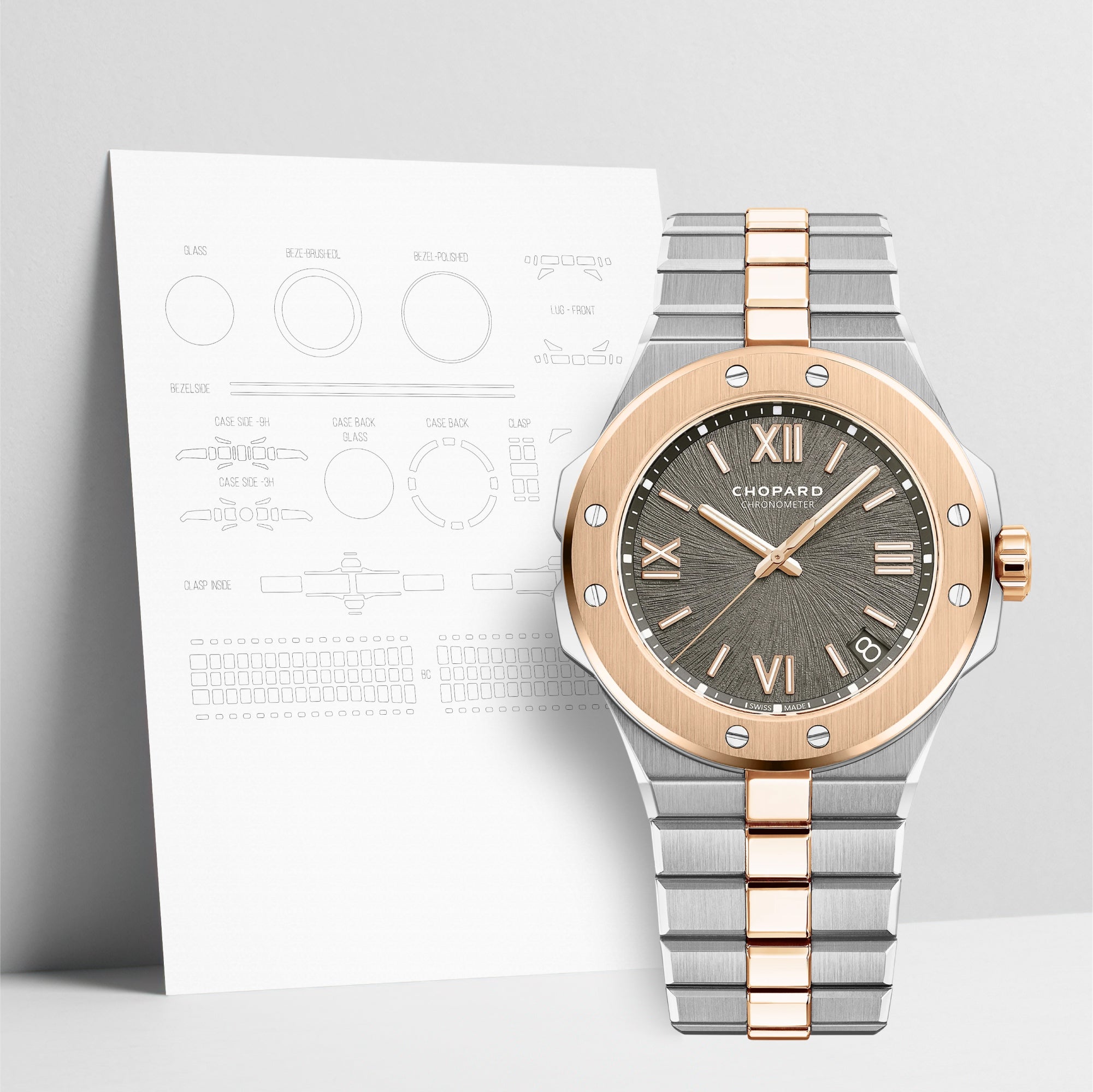 WATCHSHELL CHOPARD ALPINE EAGLE 298600-6001 41MM PROTECTIVE FILM