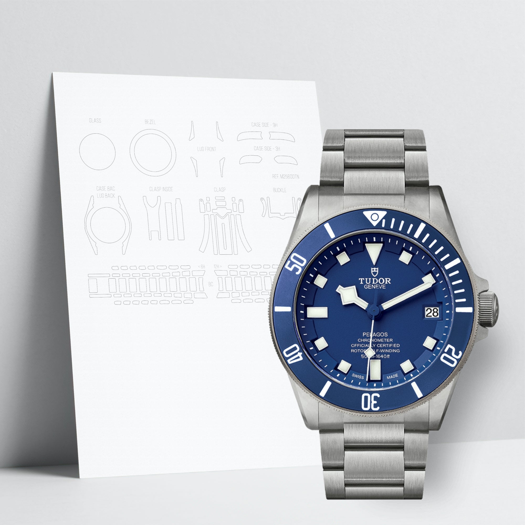 WATCHSHELL TUDOR PELAGOS M25600TB 42MM PROTECTIVE FILM
