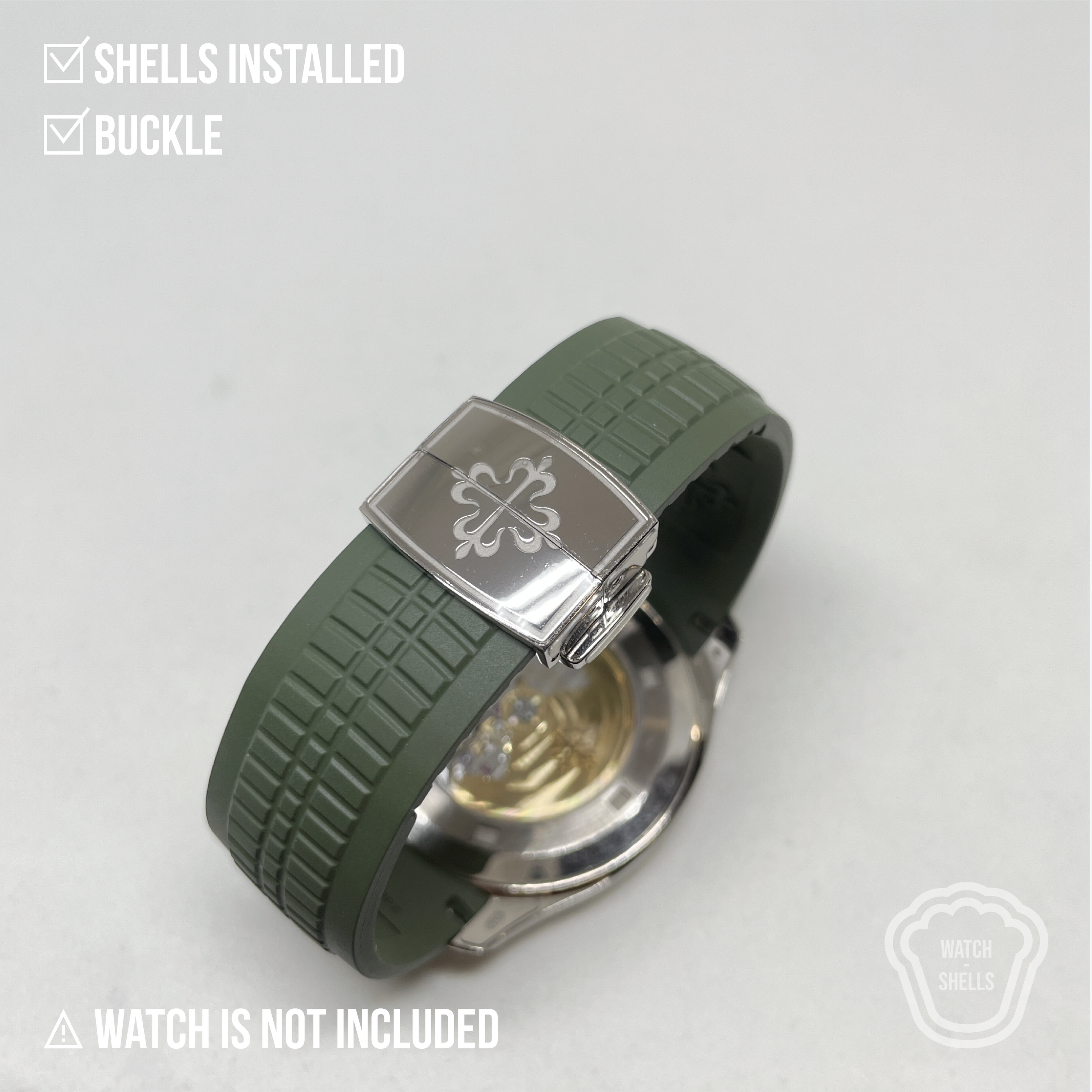 WATCHSHELL PATEK PHILIPPE AQUANAUT 5168G 42.2MM PROTECTIVE FILM