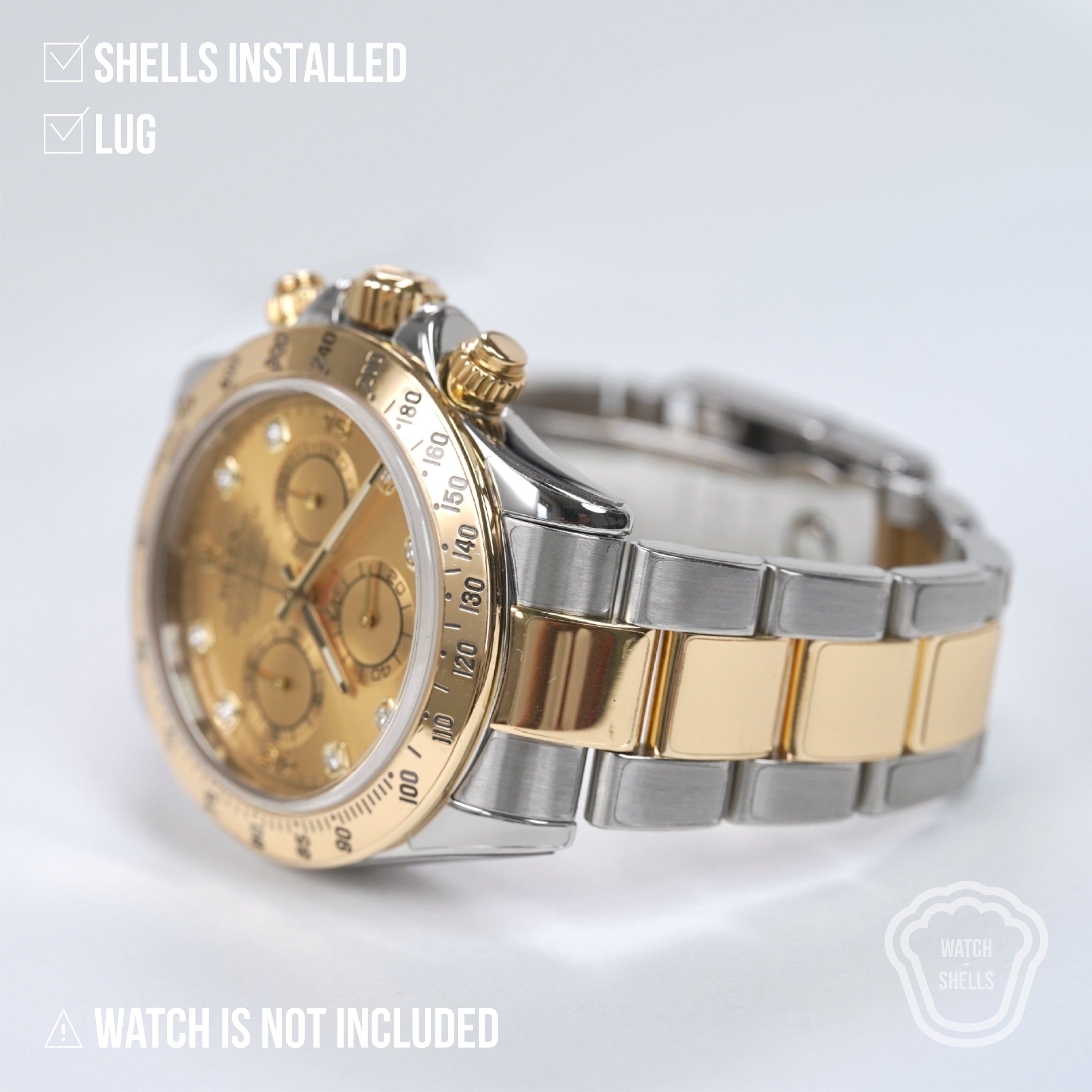 WATCHSHELL ROLEX DAYTONA 116523 40MM OYSTER (OLD VERSION) PROTECTIVE FILM