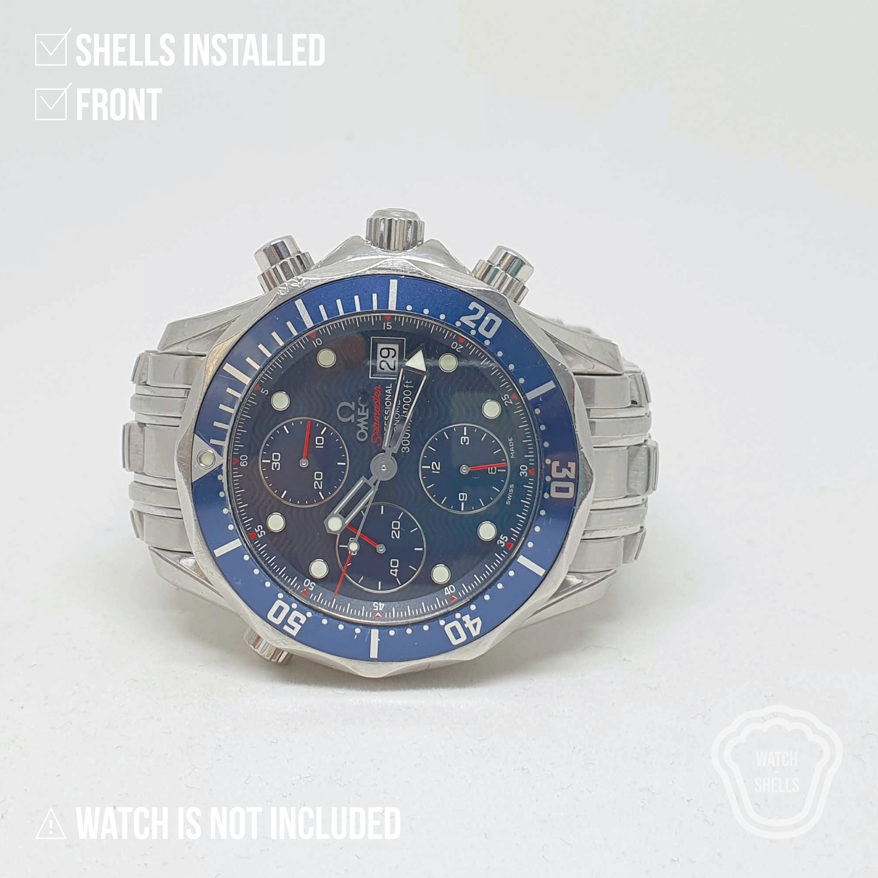 WATCHSHELL OMEGA DIVER 300M 2225.80.00 41.5MM PROTECTIVE FILM