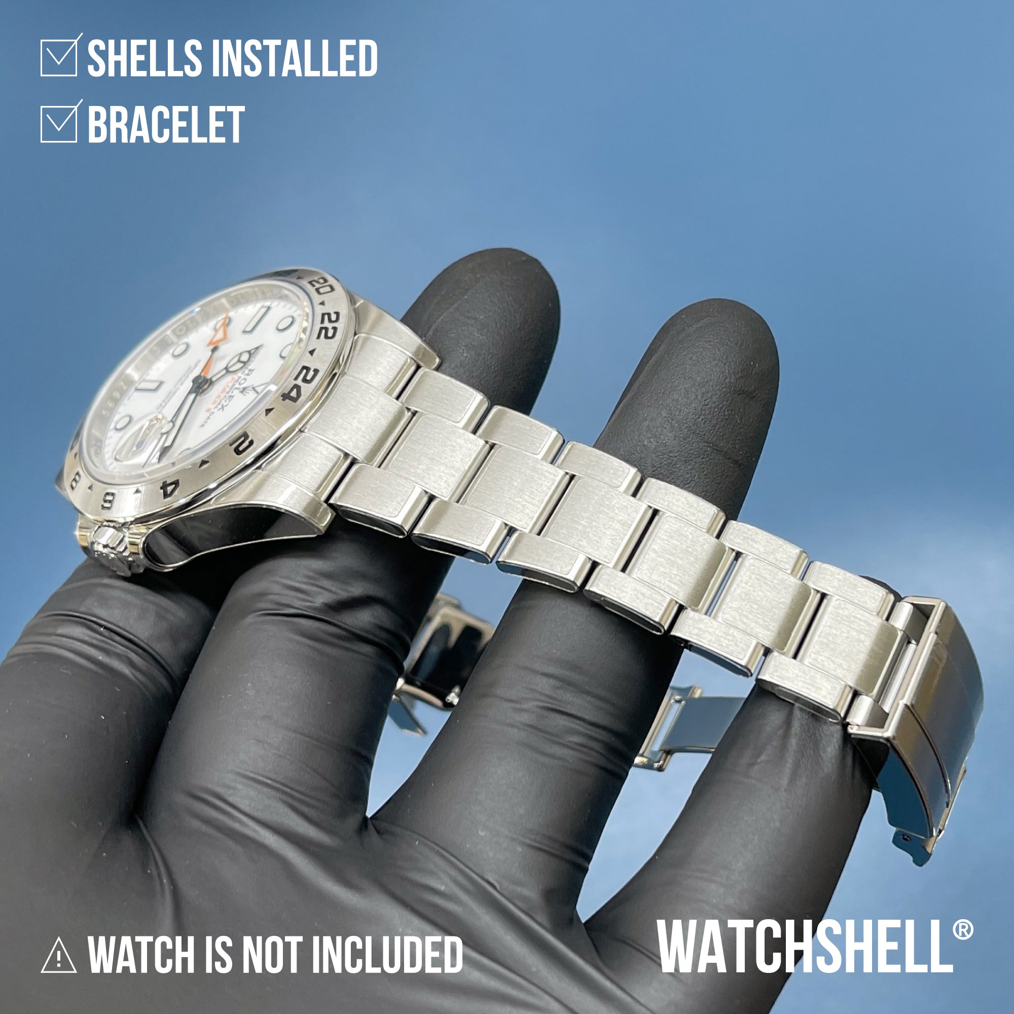 WATCHSHELL ROLEX EXPLORER II 216570 42MM OYSTER PROTECTIVE FILM