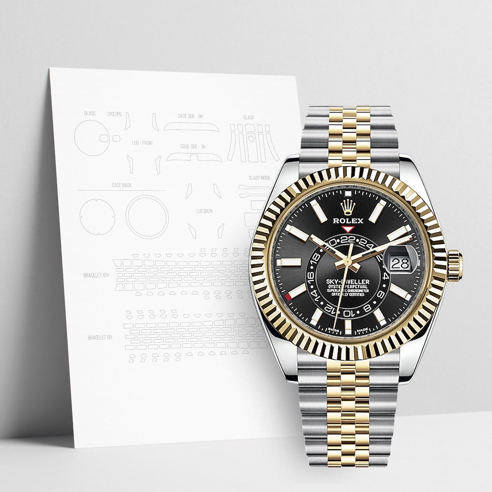 WATCHSHELL ROLEX SKY-DWELLER 326933 42MM JUBILEE PROTECTIVE FILM