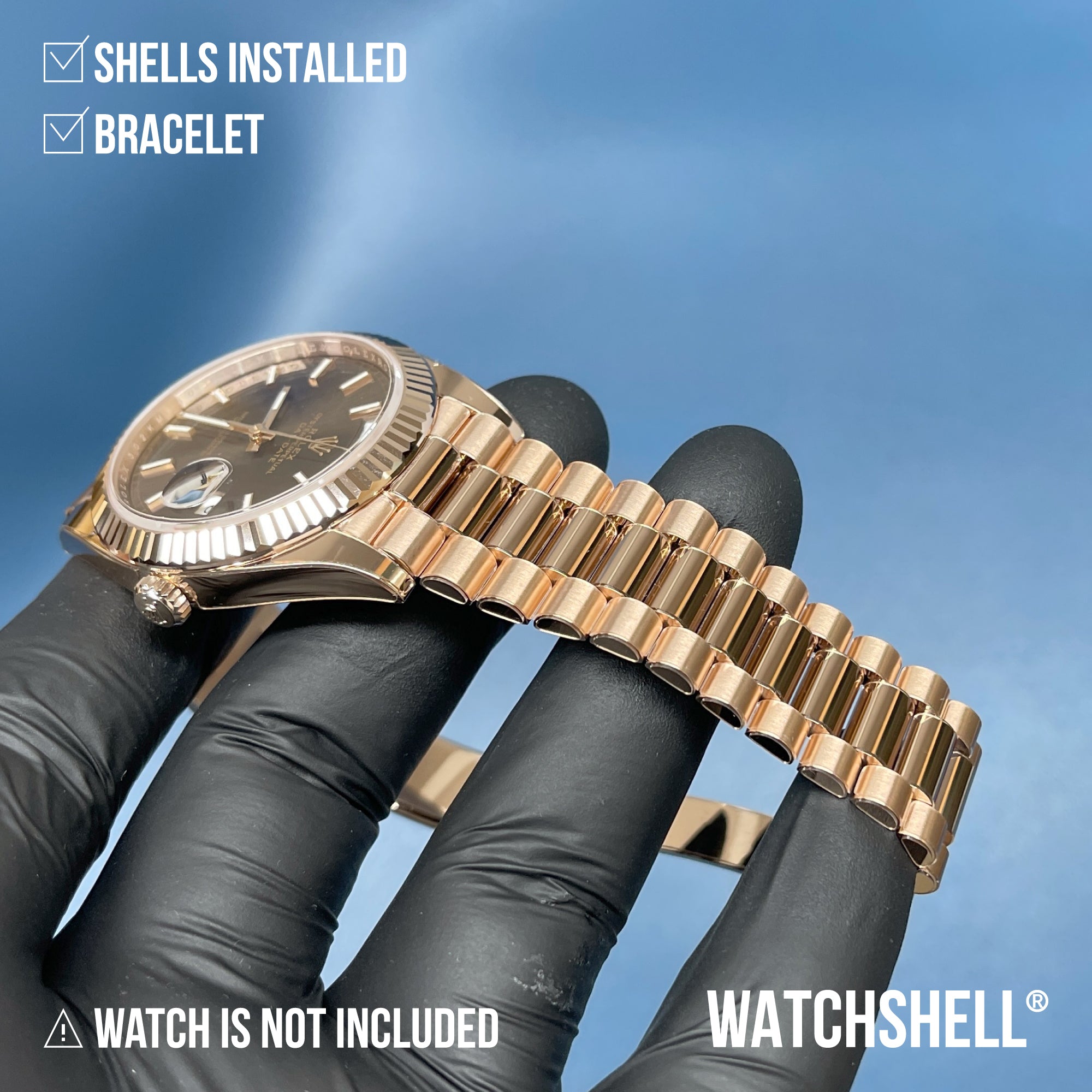 WATCHSHELL ROLEX DAY-DATE 228235 40MM PRESIDENT PROTECTIVE FILM