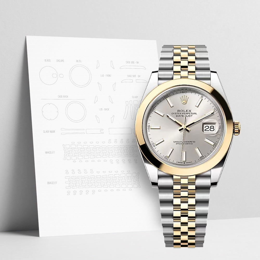 WATCHSHELL ROLEX DATEJUST 126303 41MM JUBILEE PROTECTIVE FILM
