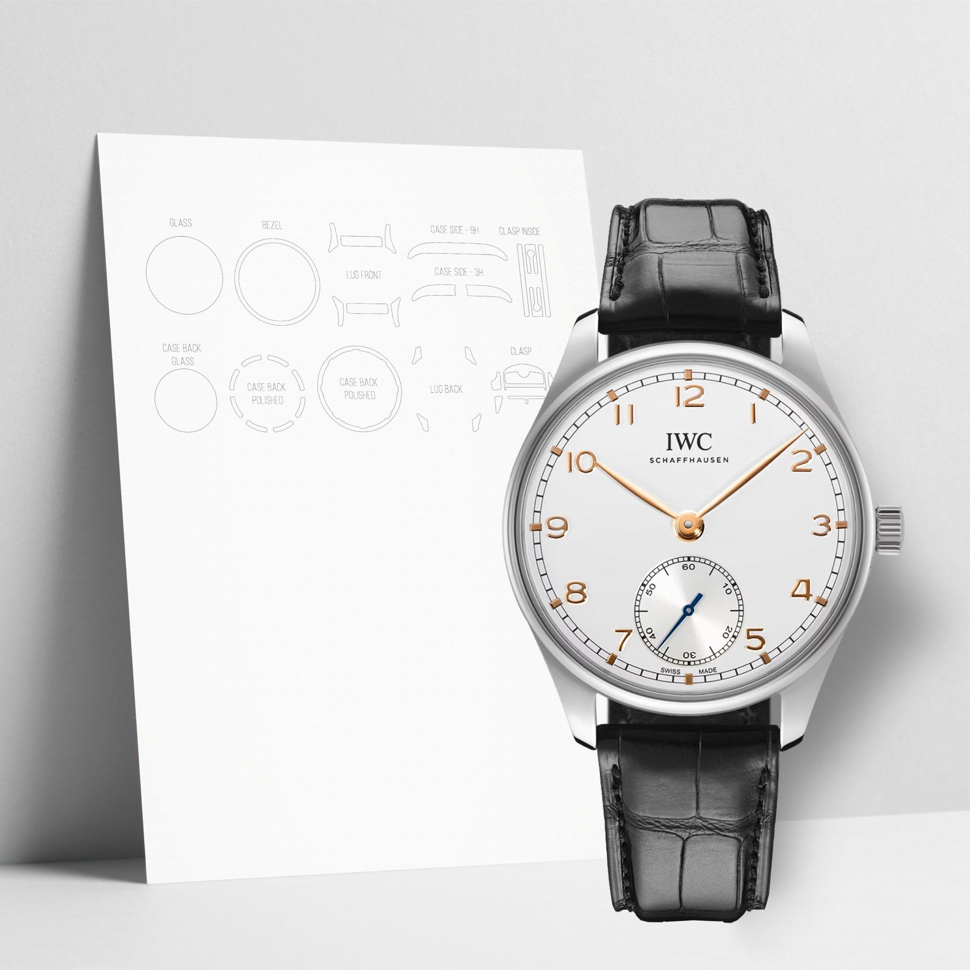 WATCHSHELL IWC PORTUGIESER IW358303 40MM PROTECTIVE FILM