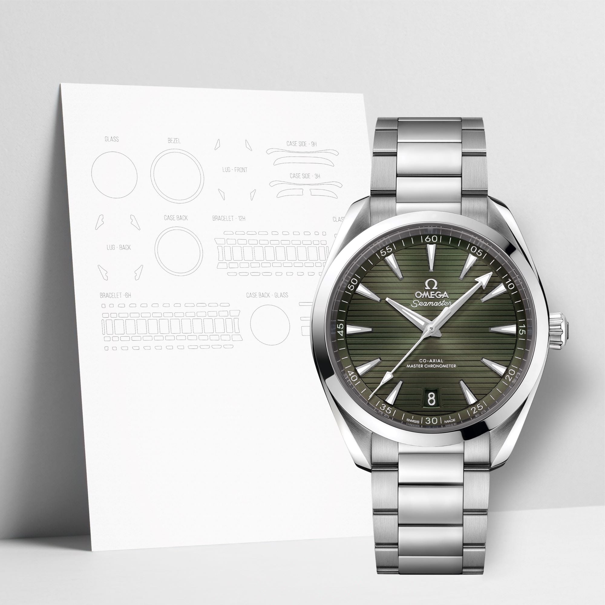 WATCHSHELL OMEGA AQUA TERRA 220.10.41.21.10.001 41MM PROTECTIVE FILM