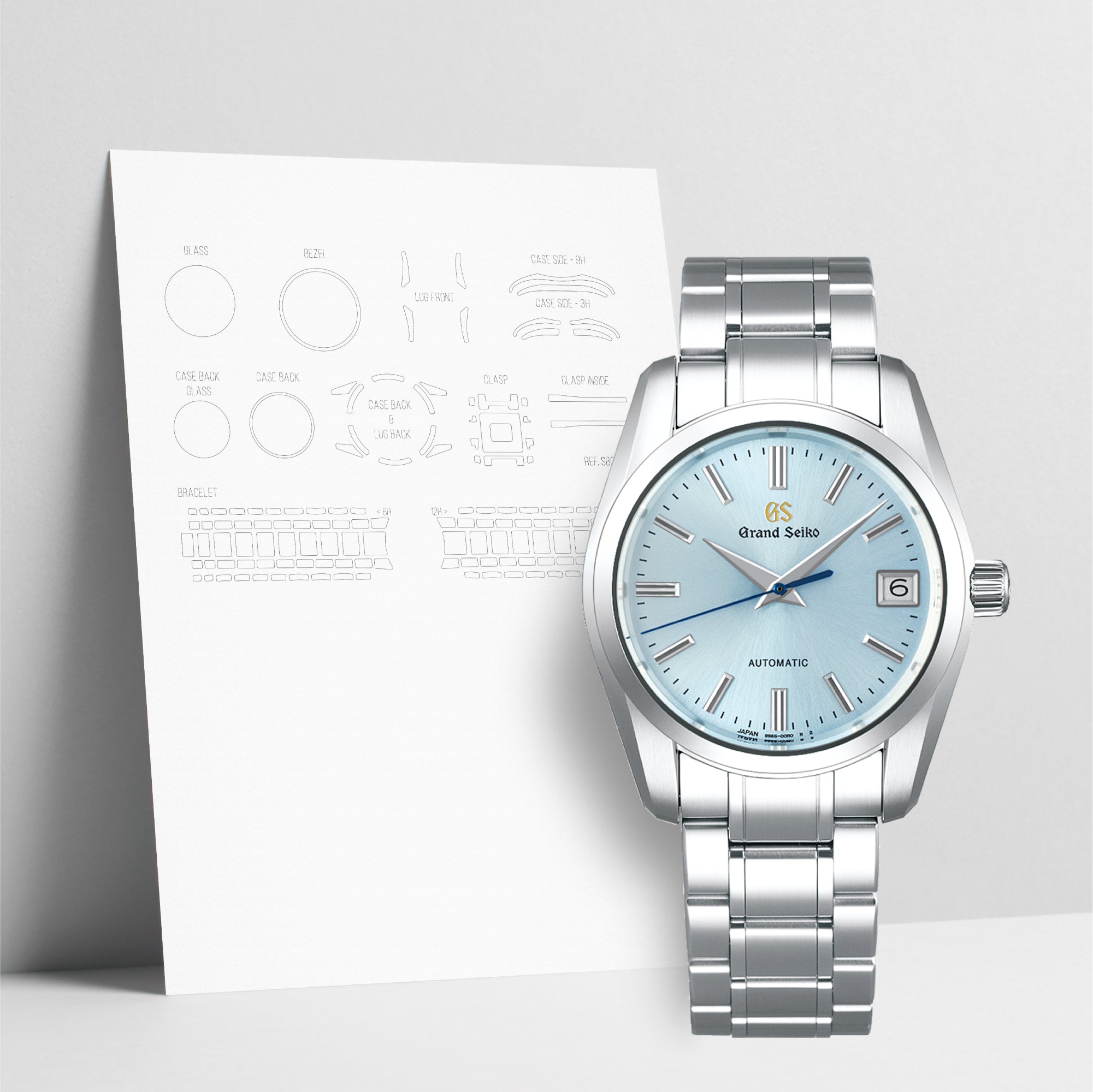 WATCHSHELL GRAND SEIKO SBGR325 37MM PROTECTIVE FILM