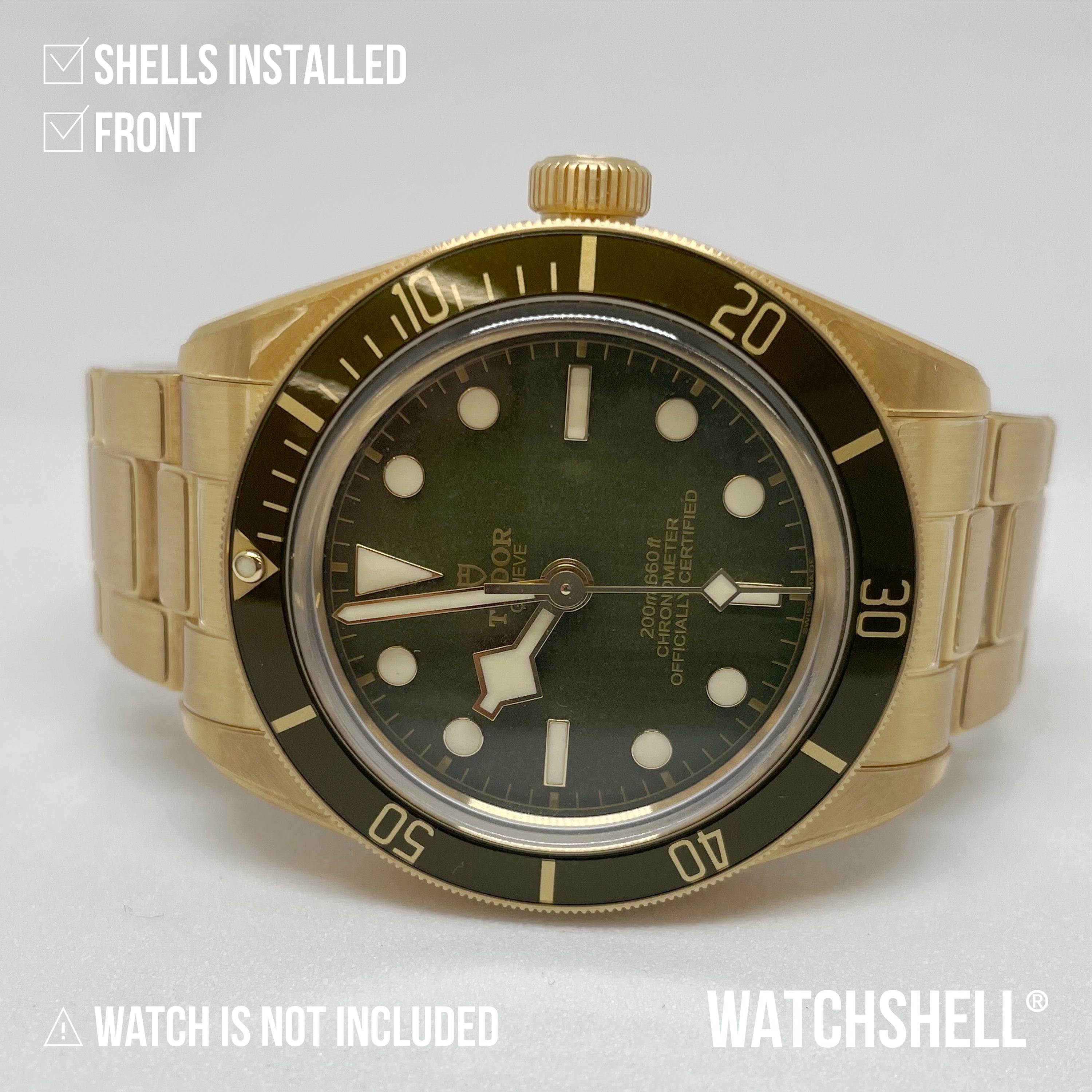 WATCHSHELL TUDOR BLACK BAY M79000-0001 37MM PROTECTIVE FILM