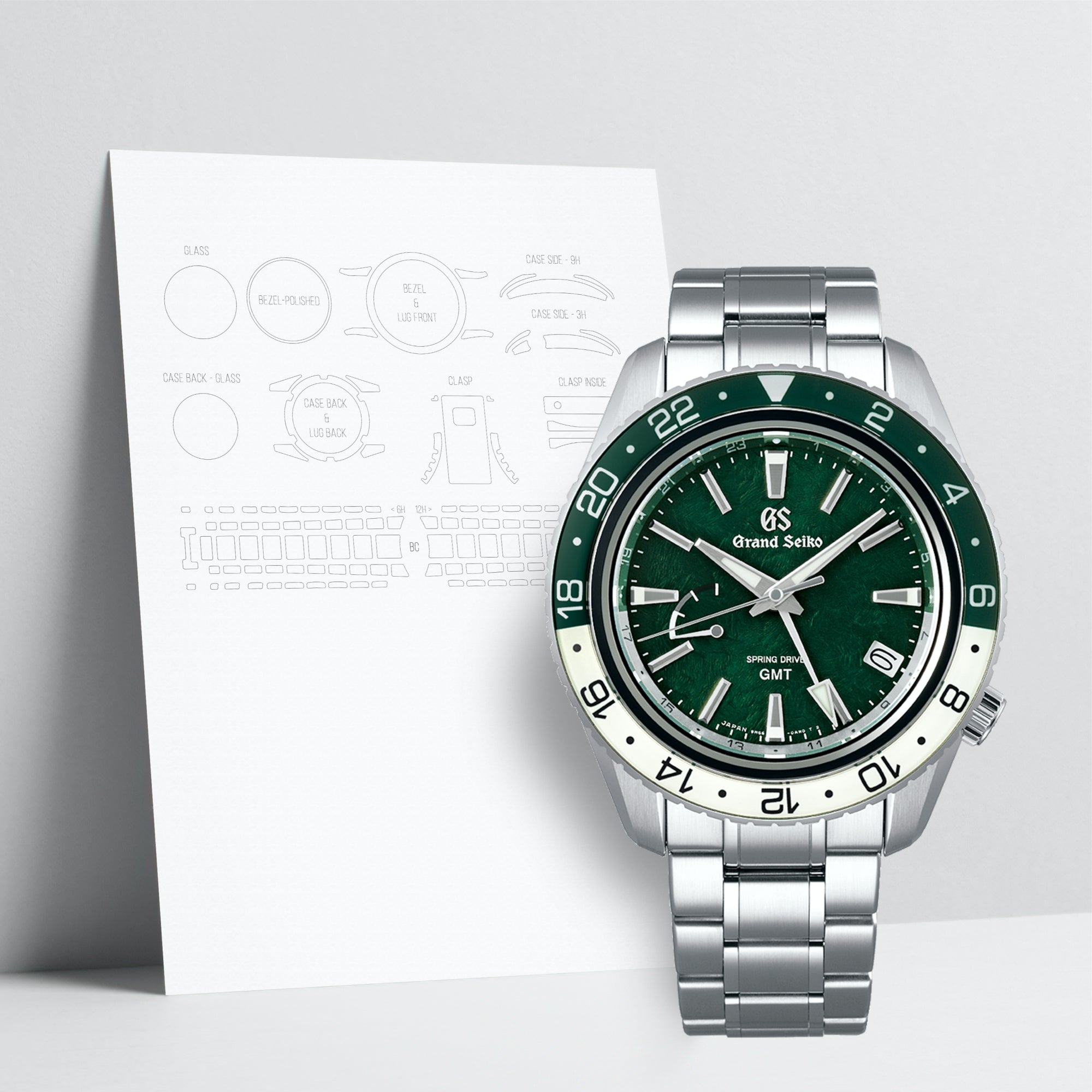 WATCHSHELL GRAND SEIKO SBGE295G 44MM PROTECTIVE FILM