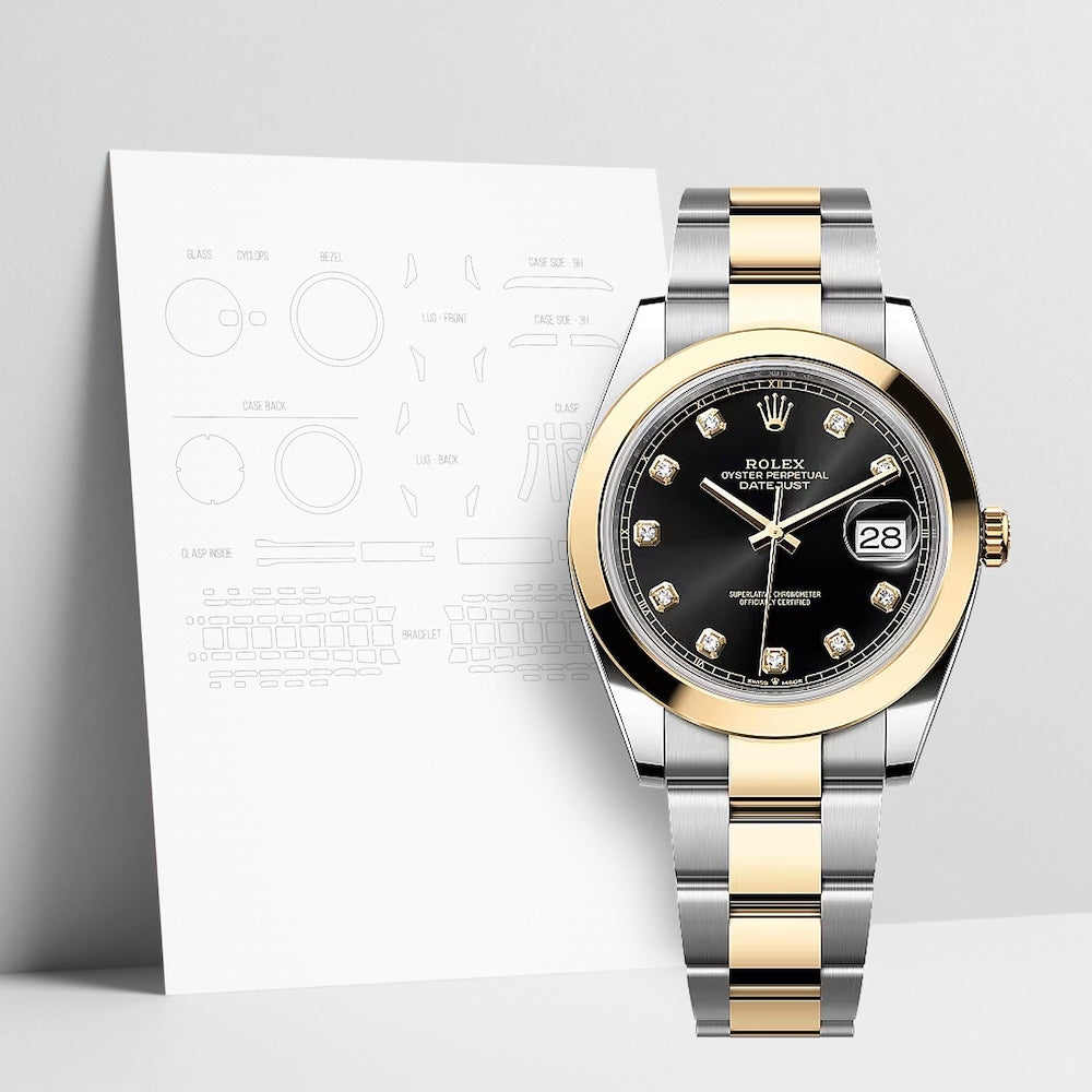 WATCHSHELL ROLEX DATEJUST 126303 41MM OYSTER PROTECTIVE FILM