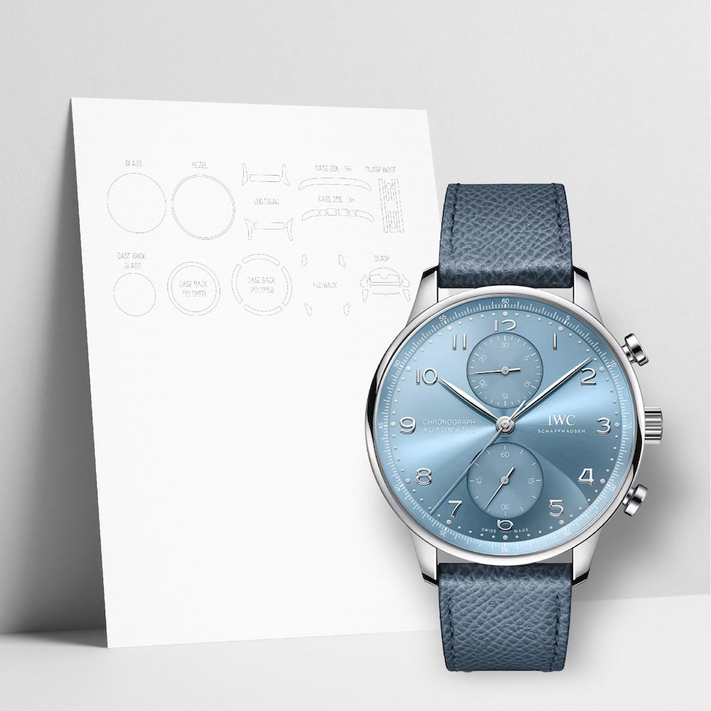 WATCHSHELL IWC PORTUGIESER IW371626 41MM PROTECTIVE FILM