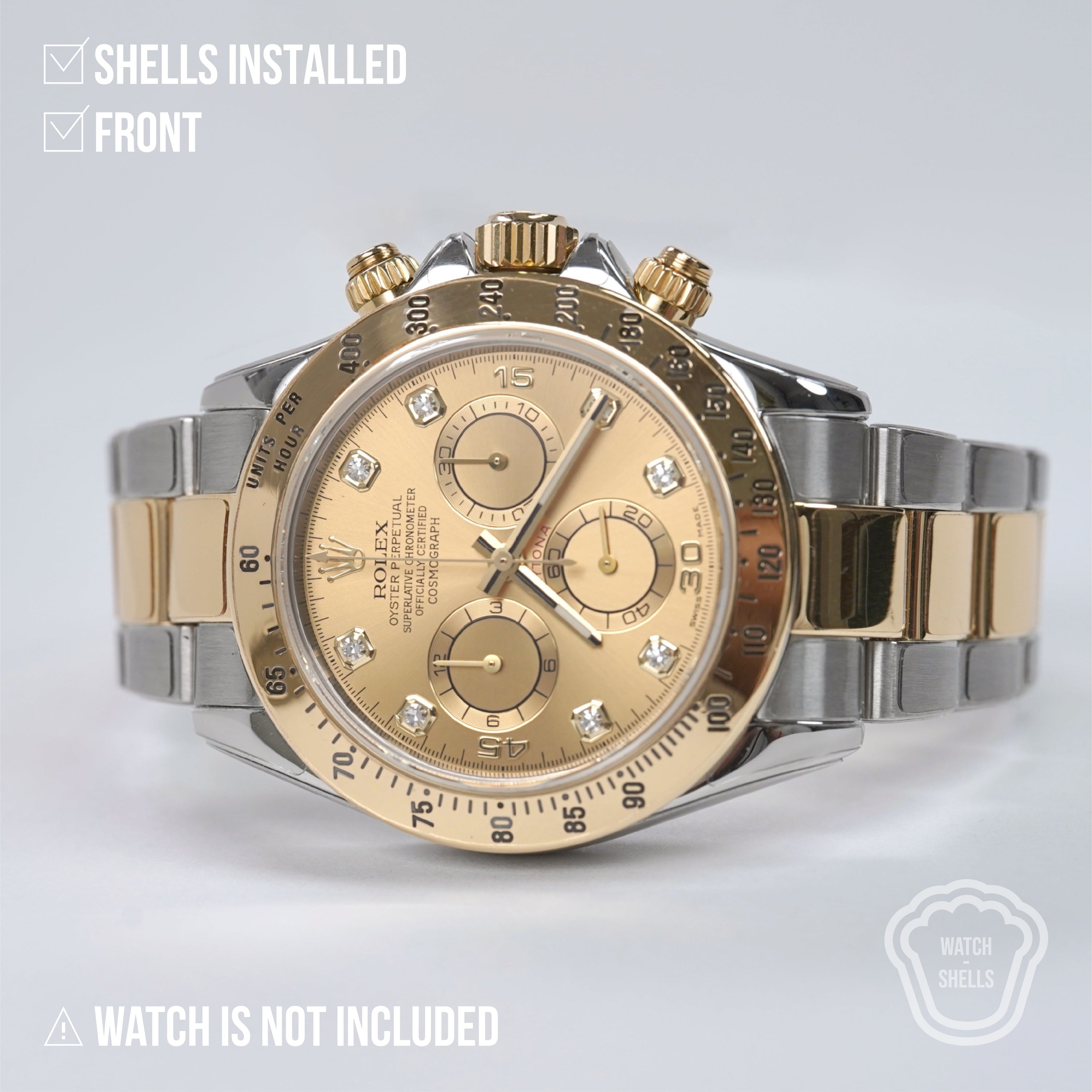 WATCHSHELL ROLEX DAYTONA 116523 40MM OYSTER (OLD VERSION) PROTECTIVE FILM