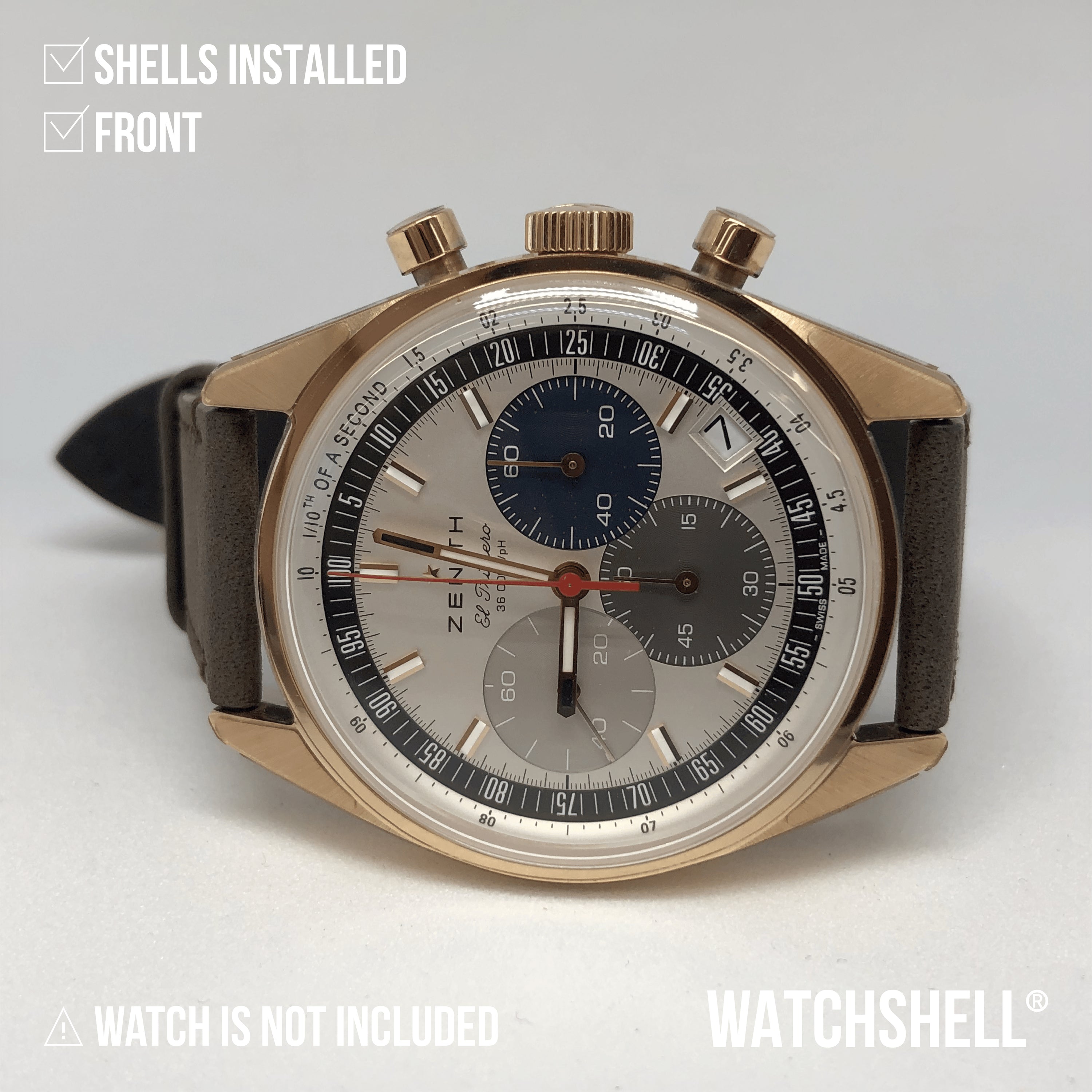 WATCHSHELL ZENITH CHRONOMASTER 18.3200.3600/69.C901 38MM PROTECTIVE FILM