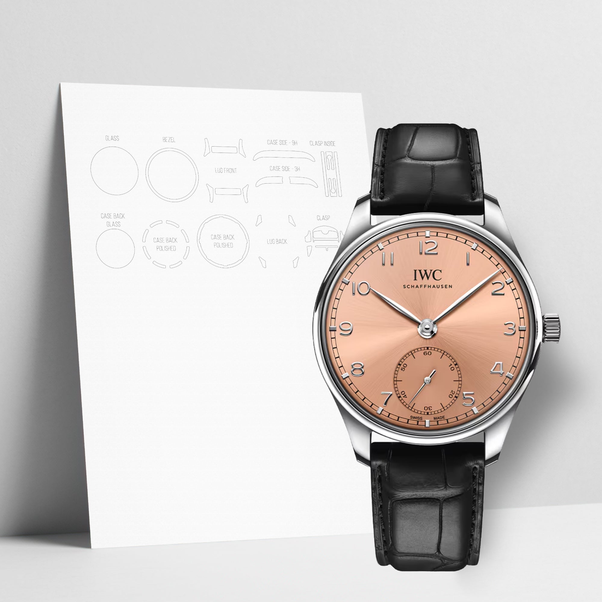 WATCHSHELL IWC PORTUGIESER IW358313 40MM PROTECTIVE FILM
