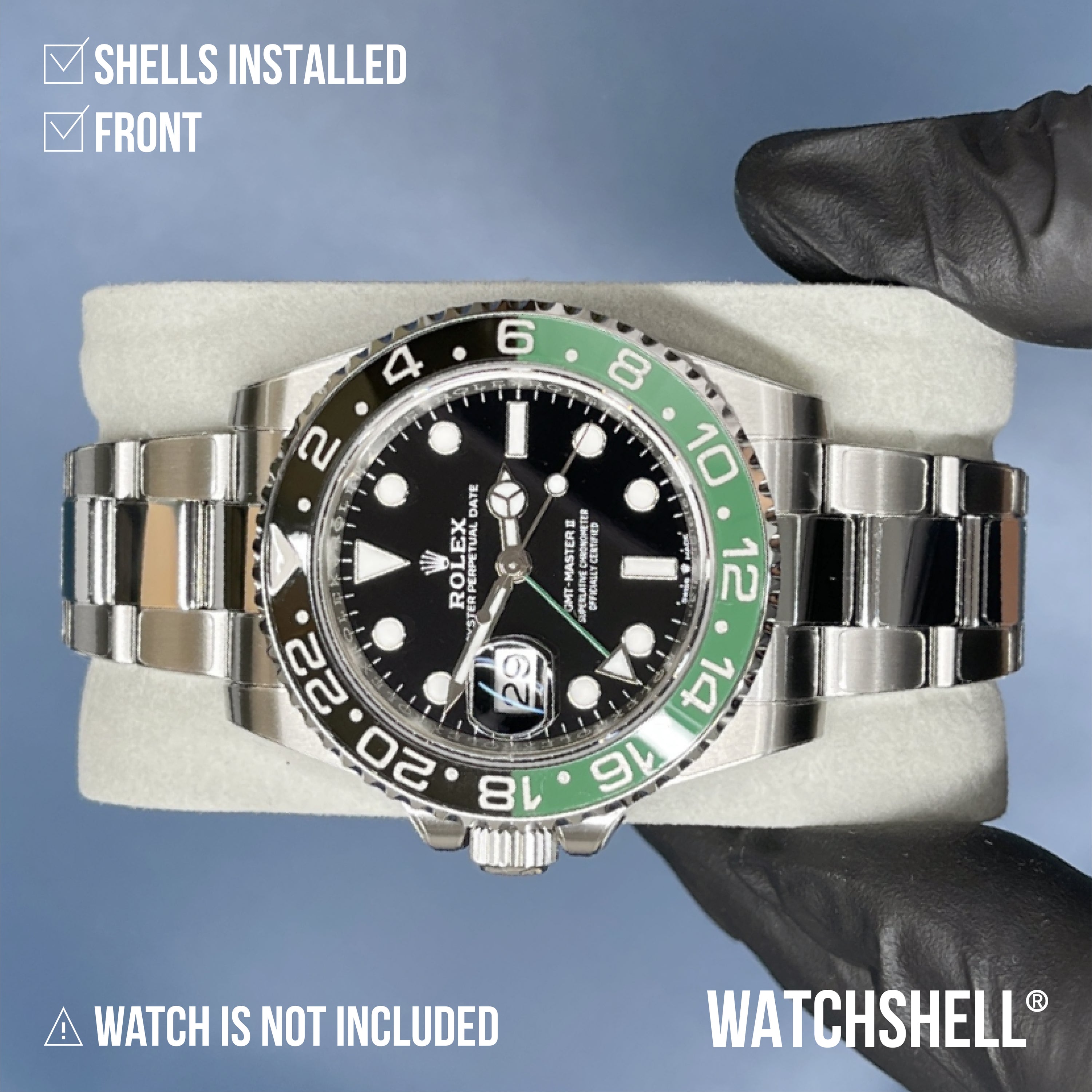 WATCHSHELL ROLEX GMT-MASTER II 126720VTNR 40MM OYSTER PROTECTIVE FILM