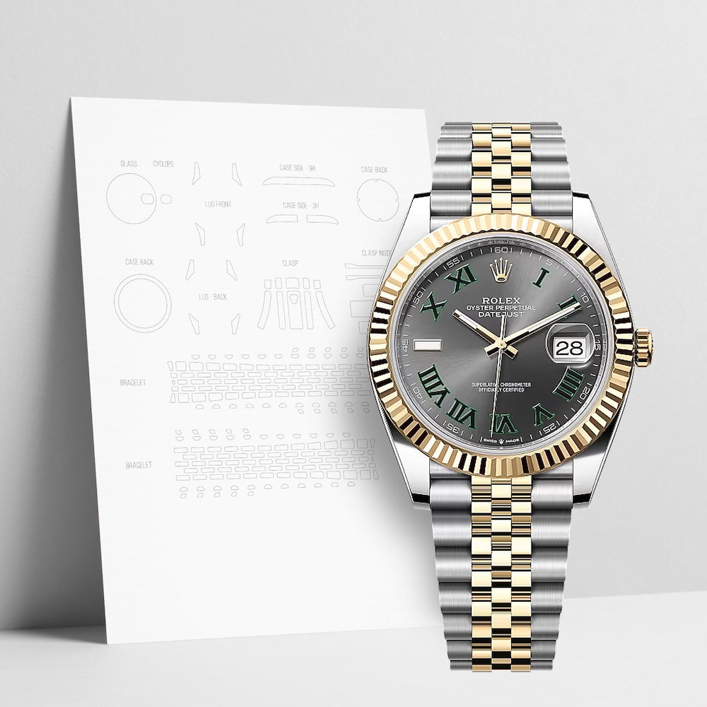 WATCHSHELL ROLEX DATEJUST 126333 41MM JUBILEE PROTECTIVE FILM