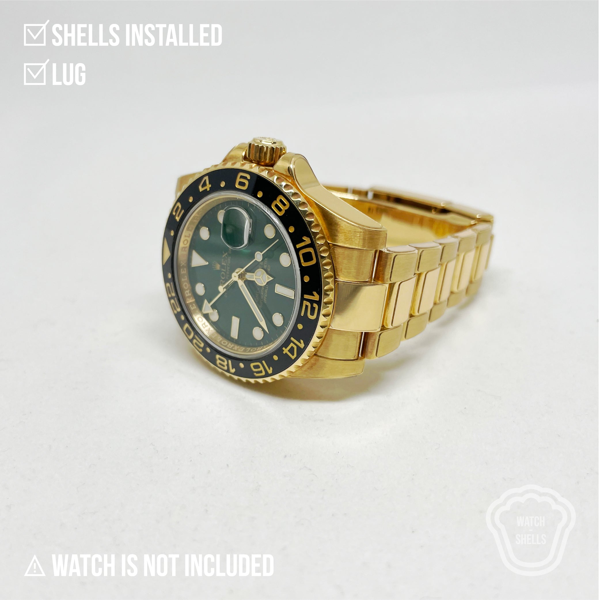 WATCHSHELL ROLEX GMT-MASTER II 116718LN 40MM OYSTER PROTECTIVE FILM