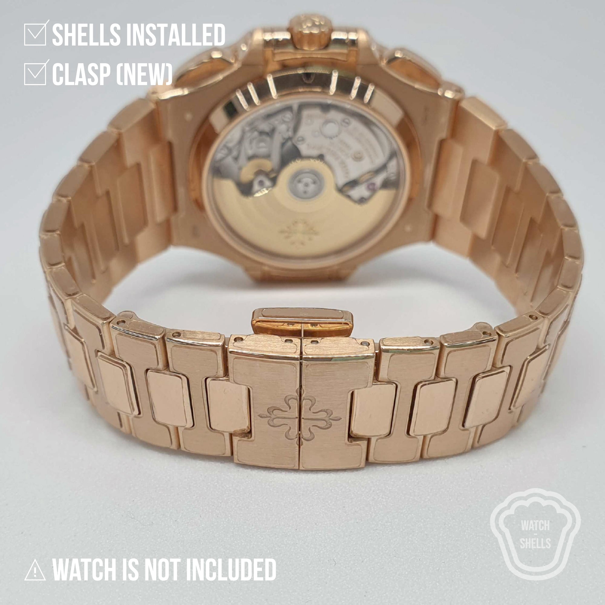 WATCHSHELL PATEK PHILIPPE NAUTILUS 5980/1R 40.5MM PROTECTIVE FILM