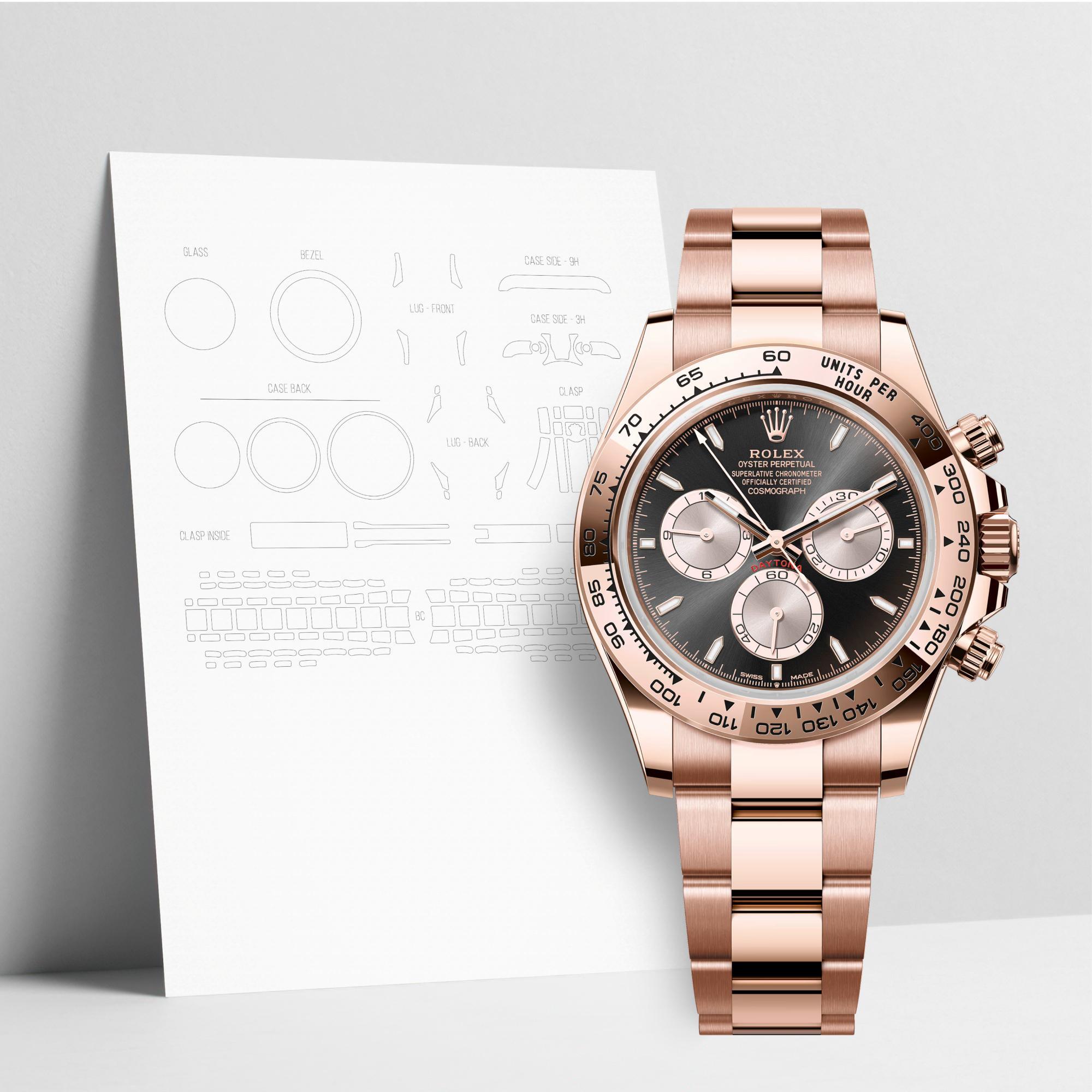 WATCHSHELL ROLEX DAYTONA 126505 40MM OYSTER PROTECTIVE FILM