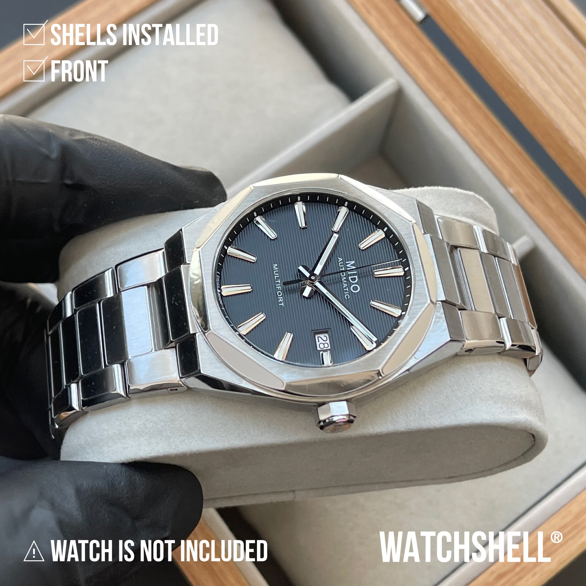 WatchShell for Mido Multifort M055.507.11.051.00