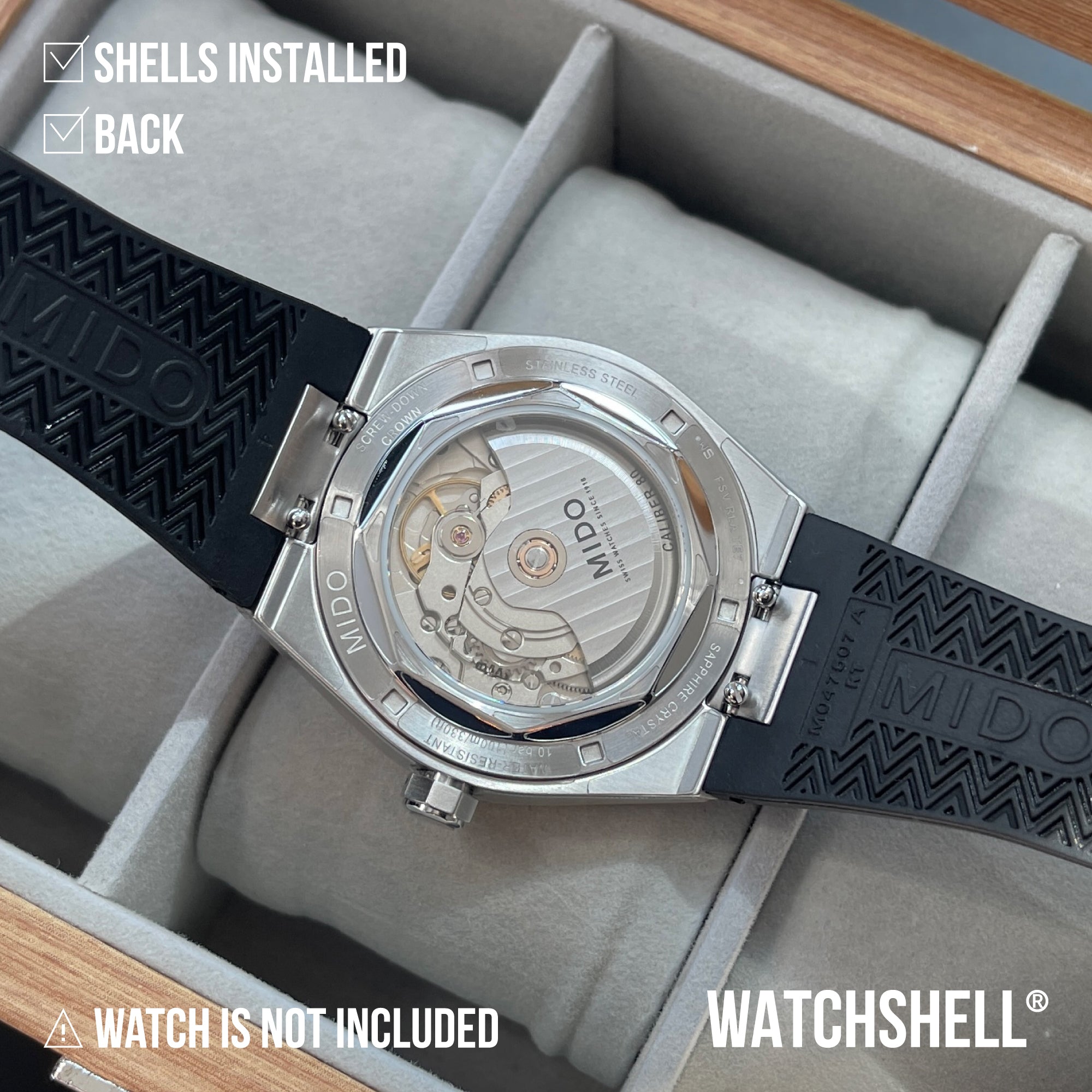 WatchShell for Mido Multifort M055.507.17.051.00