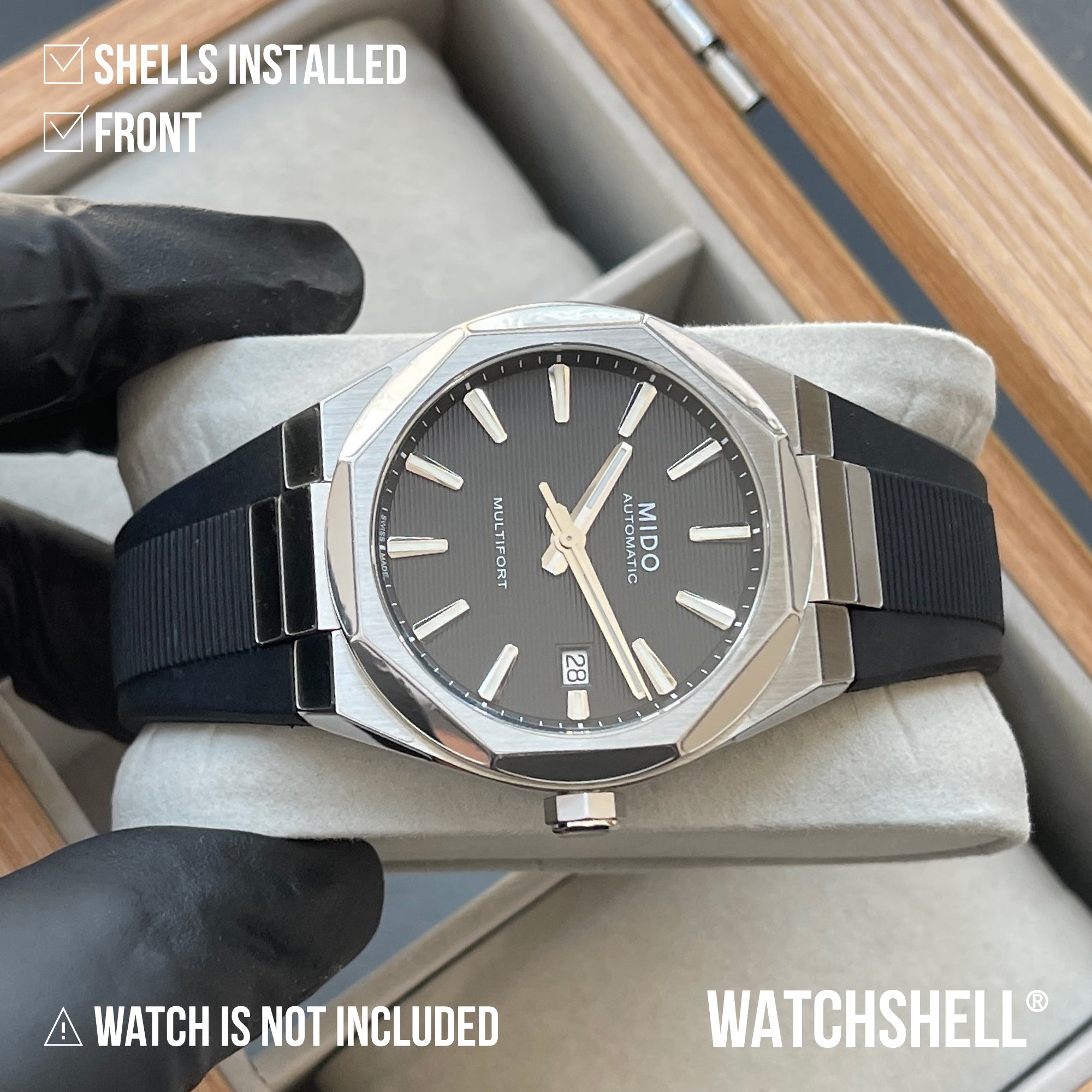 WatchShell for Mido Multifort M055.507.17.051.00