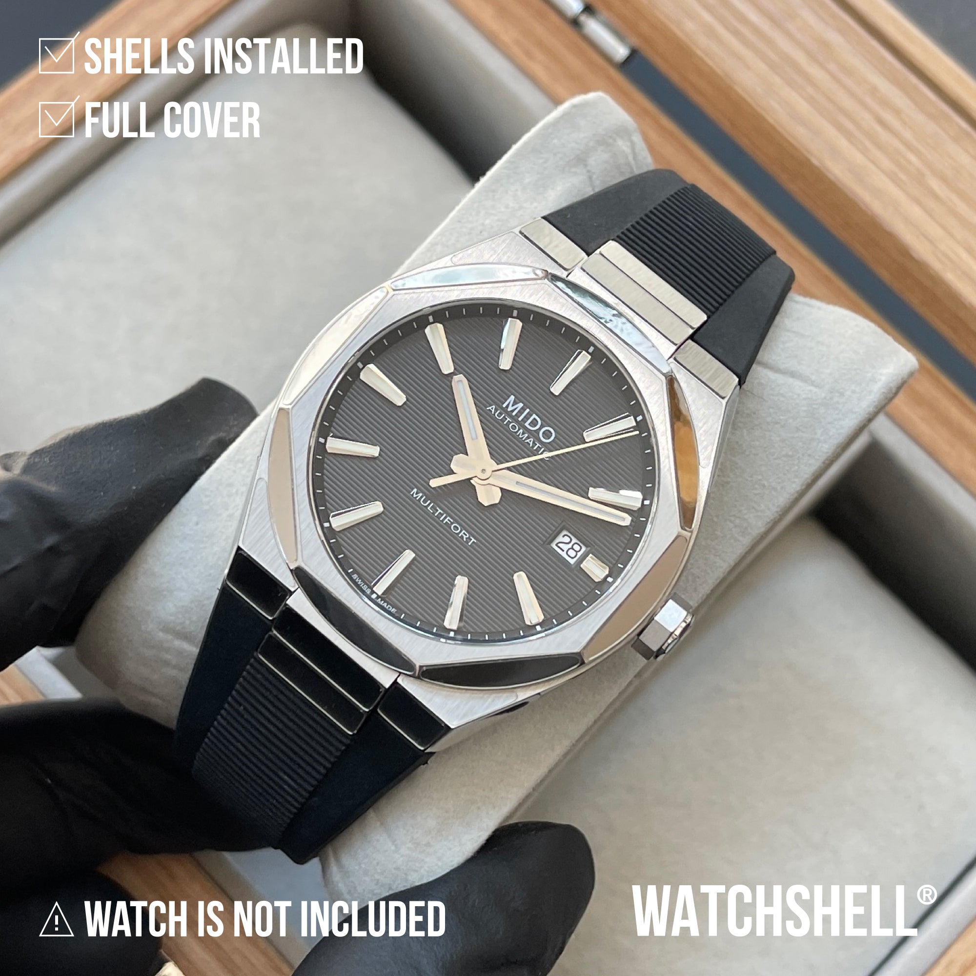 WatchShell for Mido Multifort M055.507.17.051.00