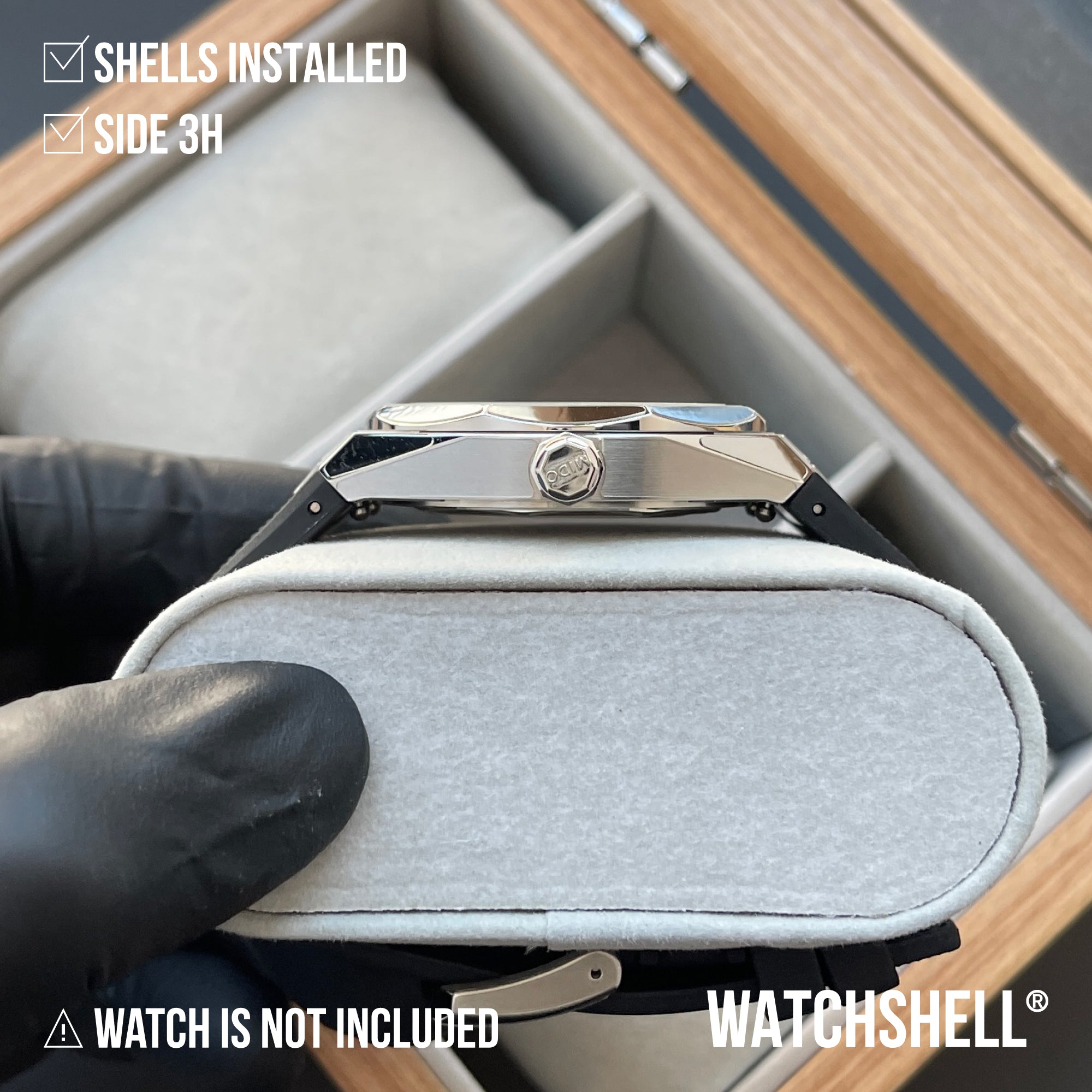 WatchShell for Mido Multifort M055.507.17.051.00