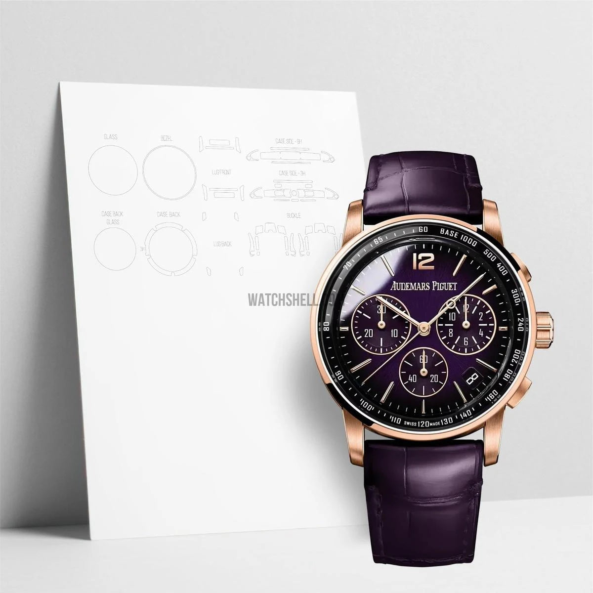 WatchShell for Audemars Piguet Code 11.59 26393OR.OO.A616CR.01