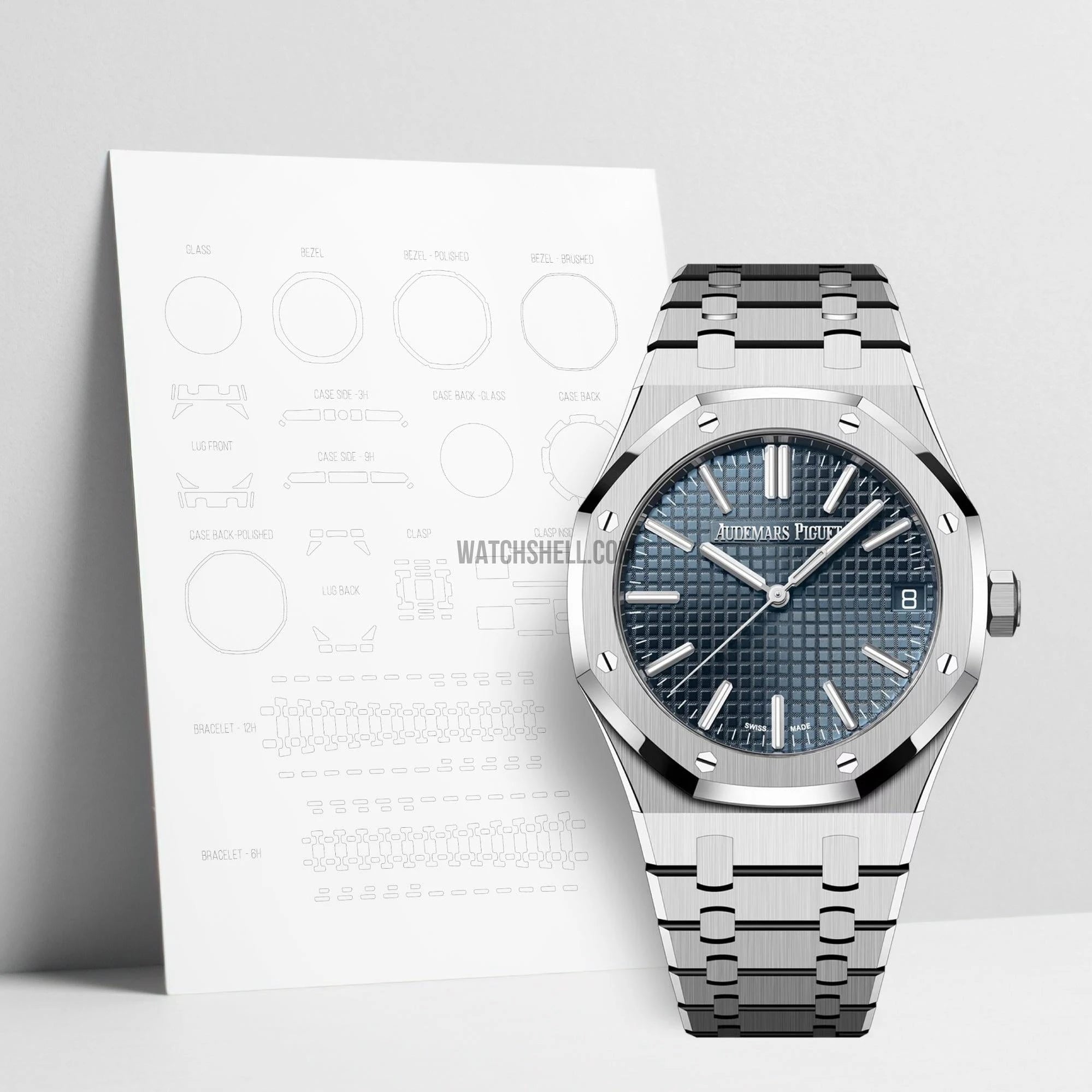 WatchShell for Audemars Piguet Royal Oak 15510ST.OO.1320ST.06