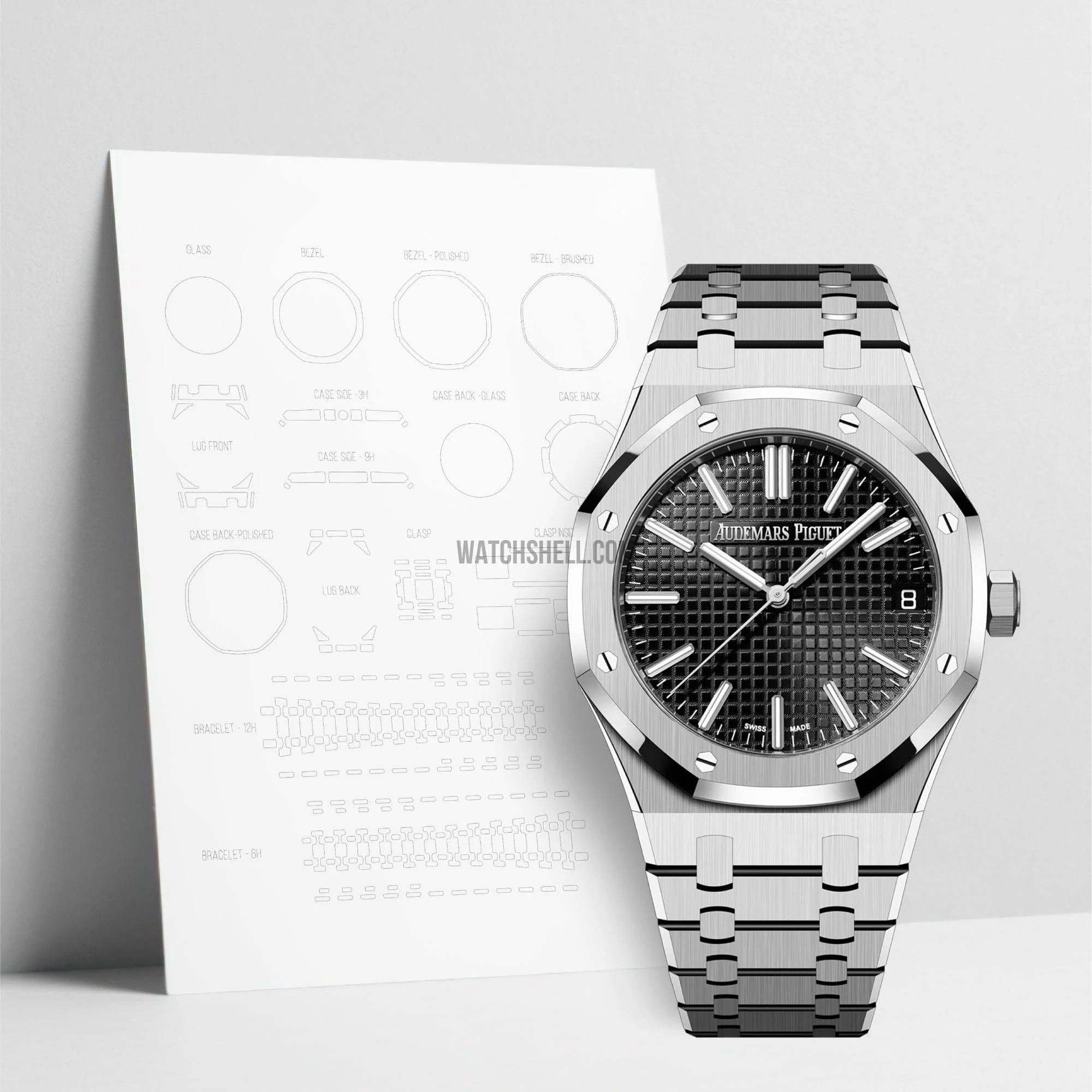 WatchShell for Audemars Piguet Royal Oak 15510ST.OO.1320ST.07