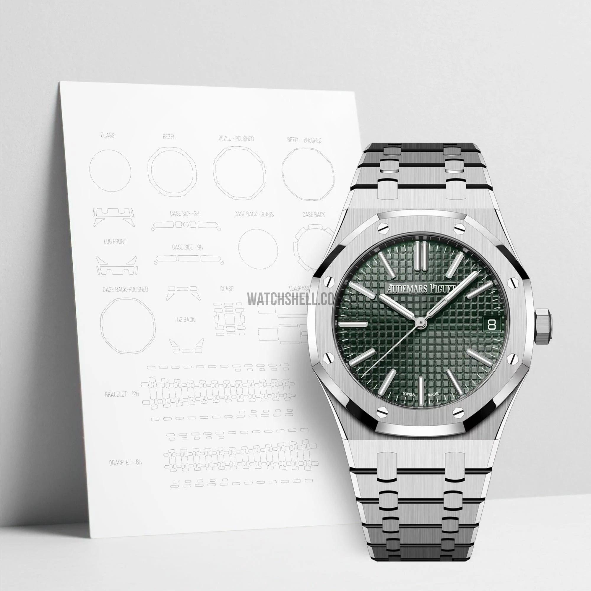 WatchShell for Audemars Piguet Royal Oak 15510ST.OO.1320ST.09