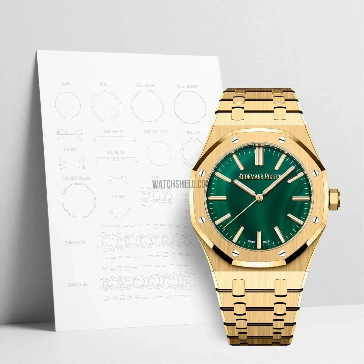 WatchShell for Audemars Piguet Royal Oak 15513BA.OO.1320BA.01