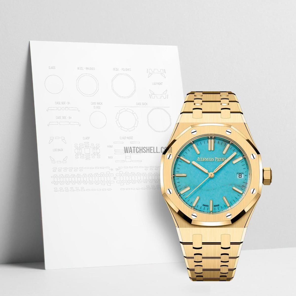 WatchShell for Audemars Piguet Royal Oak 15550BA.OO.1356BA.01