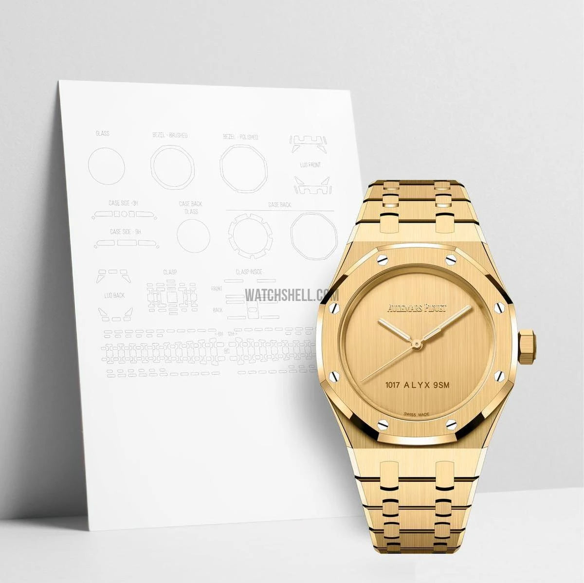 WatchShell for Audemars Piguet Royal Oak 15550BA.OO.1356BA.02