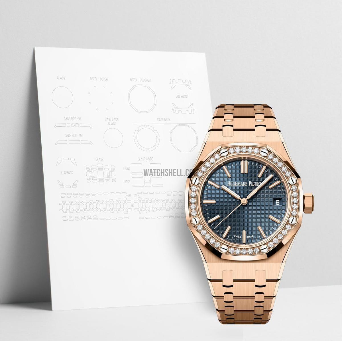 WatchShell for Audemars Piguet Royal Oak 15551OR.ZZ.1356OR.02