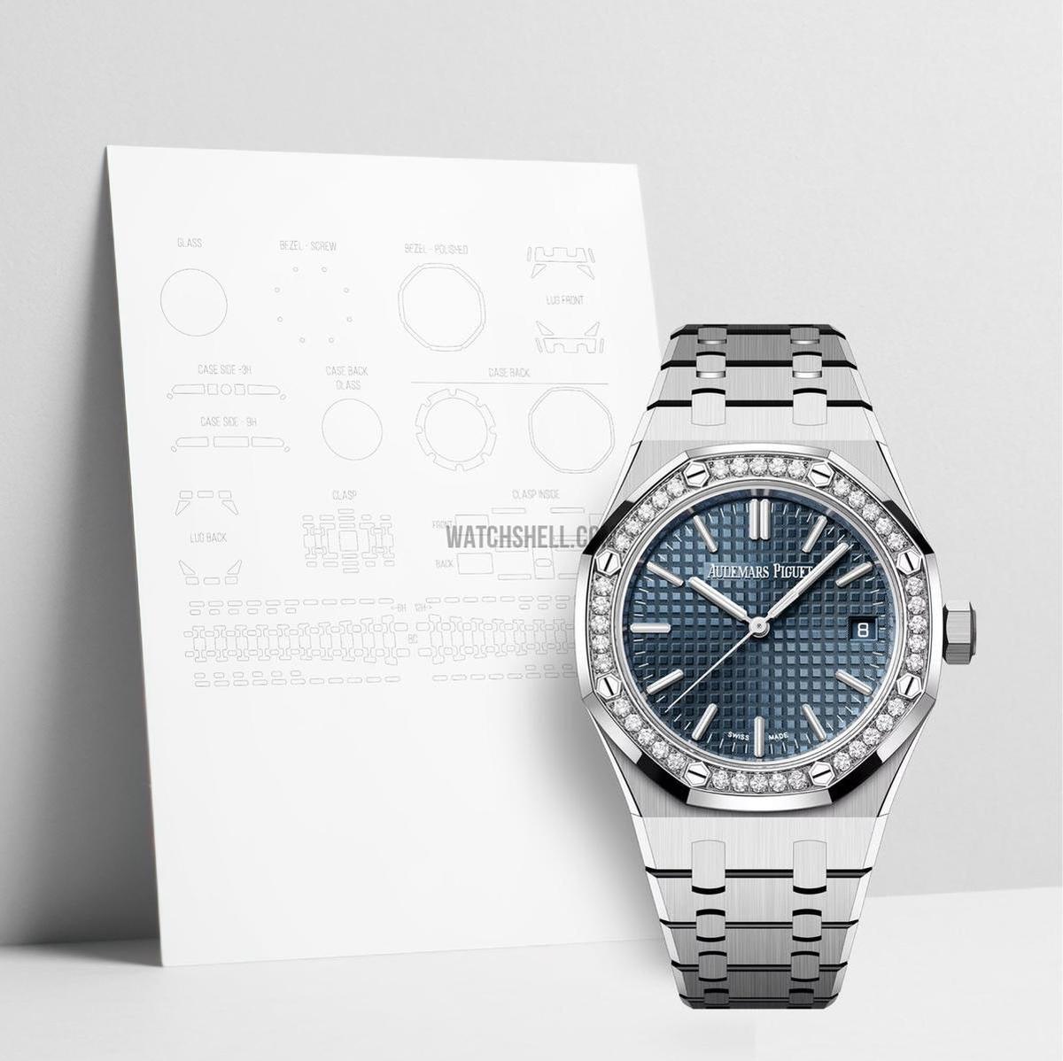 WatchShell for Audemars Piguet Royal Oak 15551ST.ZZ.1356ST.02
